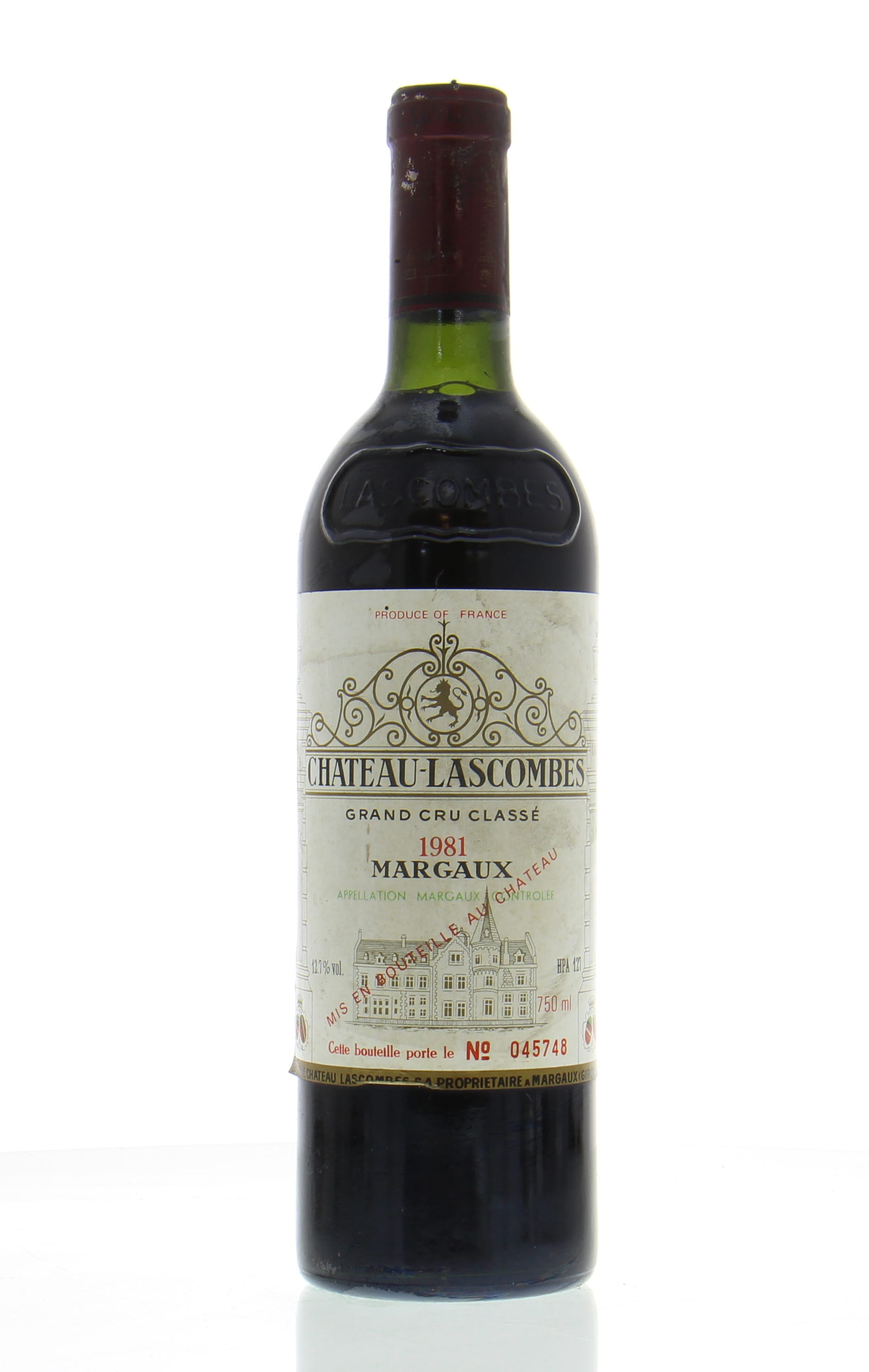 Chateau Lascombes - Chateau Lascombes 1981 Perfect