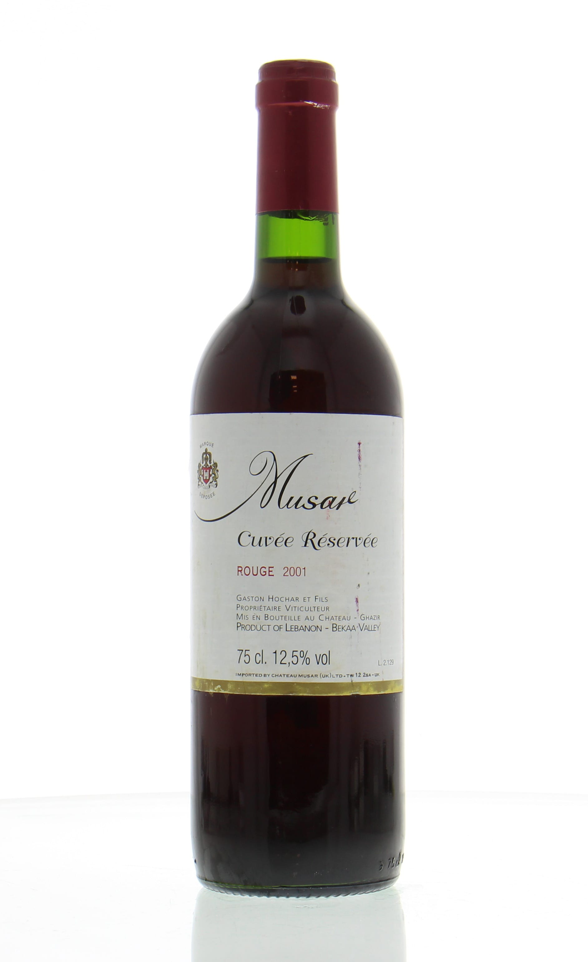 Chateau Musar - Cuvee Reservee 2001 Perfect