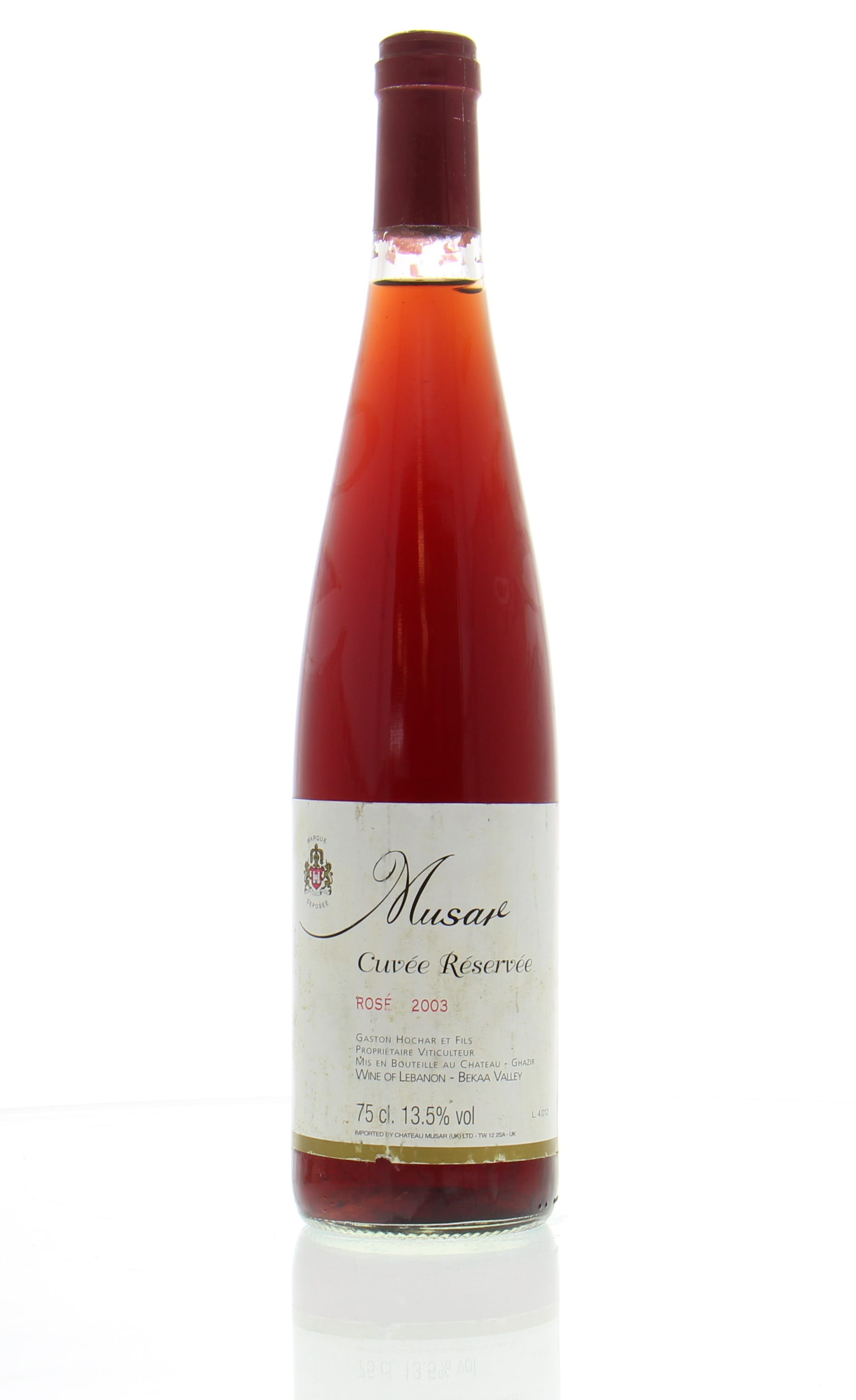 Chateau Musar - Cuvee Reservee Rose 2003