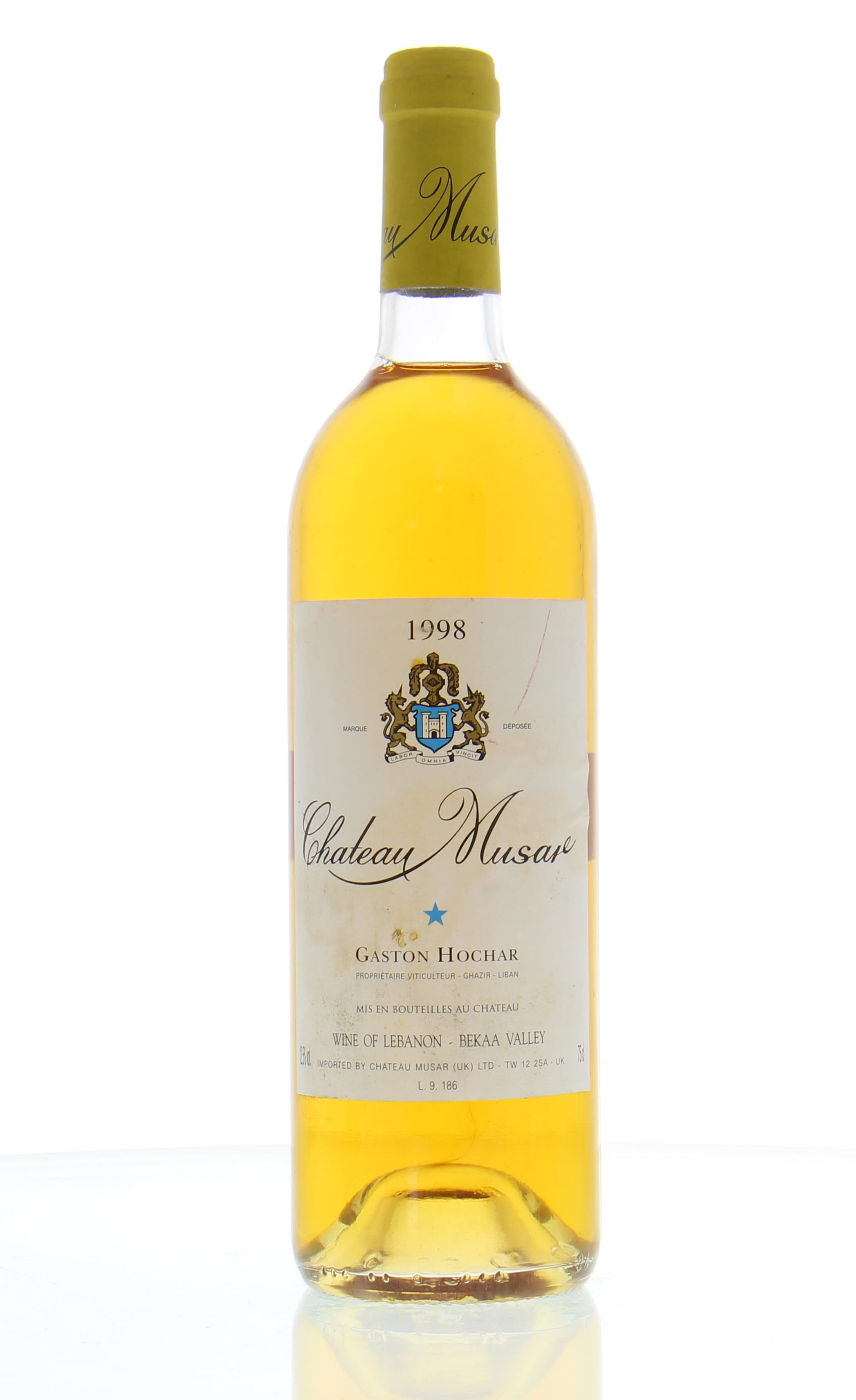 Chateau Musar - Blanc 1998 Perfect
