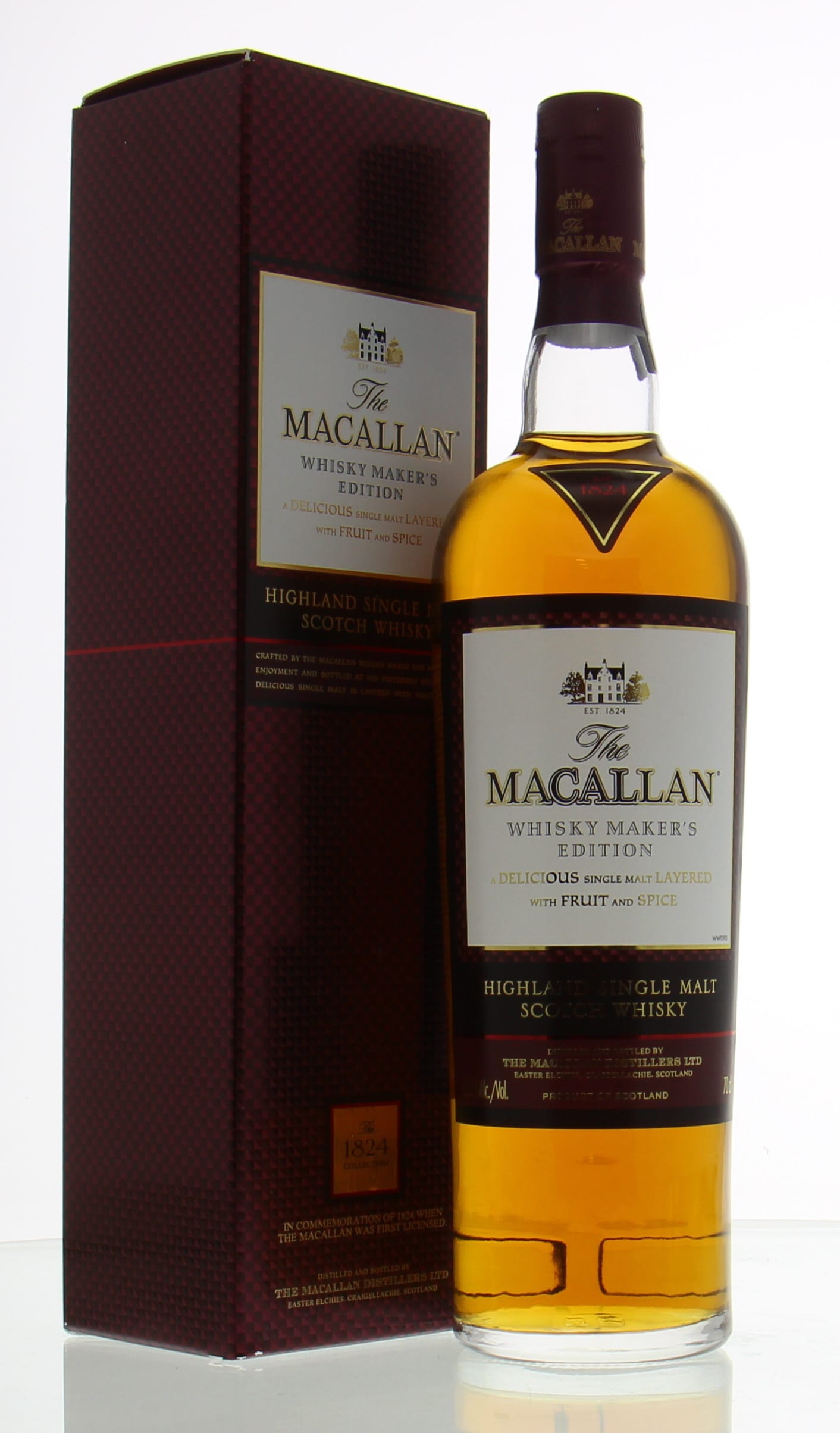 Macallan - Whisky Maker's Edition The 1824 Collection 42.8% NV In Original Container