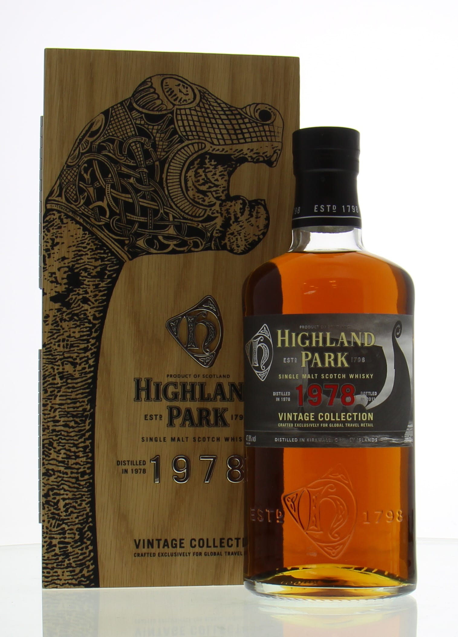 Highland Park - 1978 Vintage Collection Global Travel Retail 47.8% 1978 In Original Wooden Case