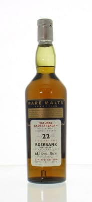 Rosebank - 22 Years Old Rare Malts Selection 61.6% 1981