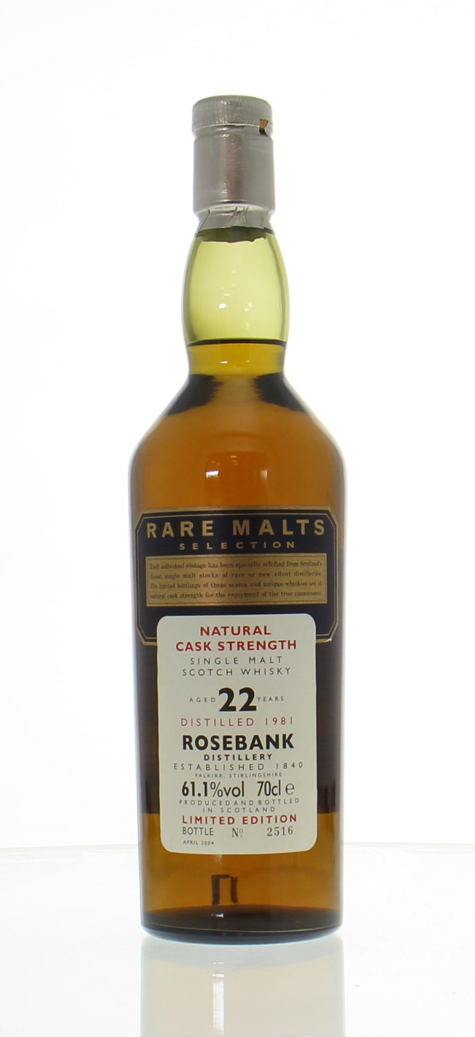 Rosebank - 22 Years Old Rare Malts Selection 61.6% 1981 NO OC INCLUDED!