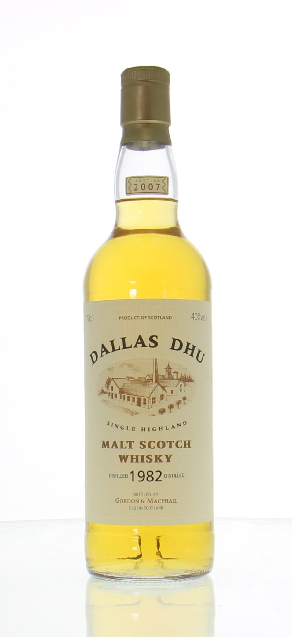 Dallas Dhu - 1982 Gordon & MacPhail Licensed Bottling 40% 1982 NO OC INCLUDED!