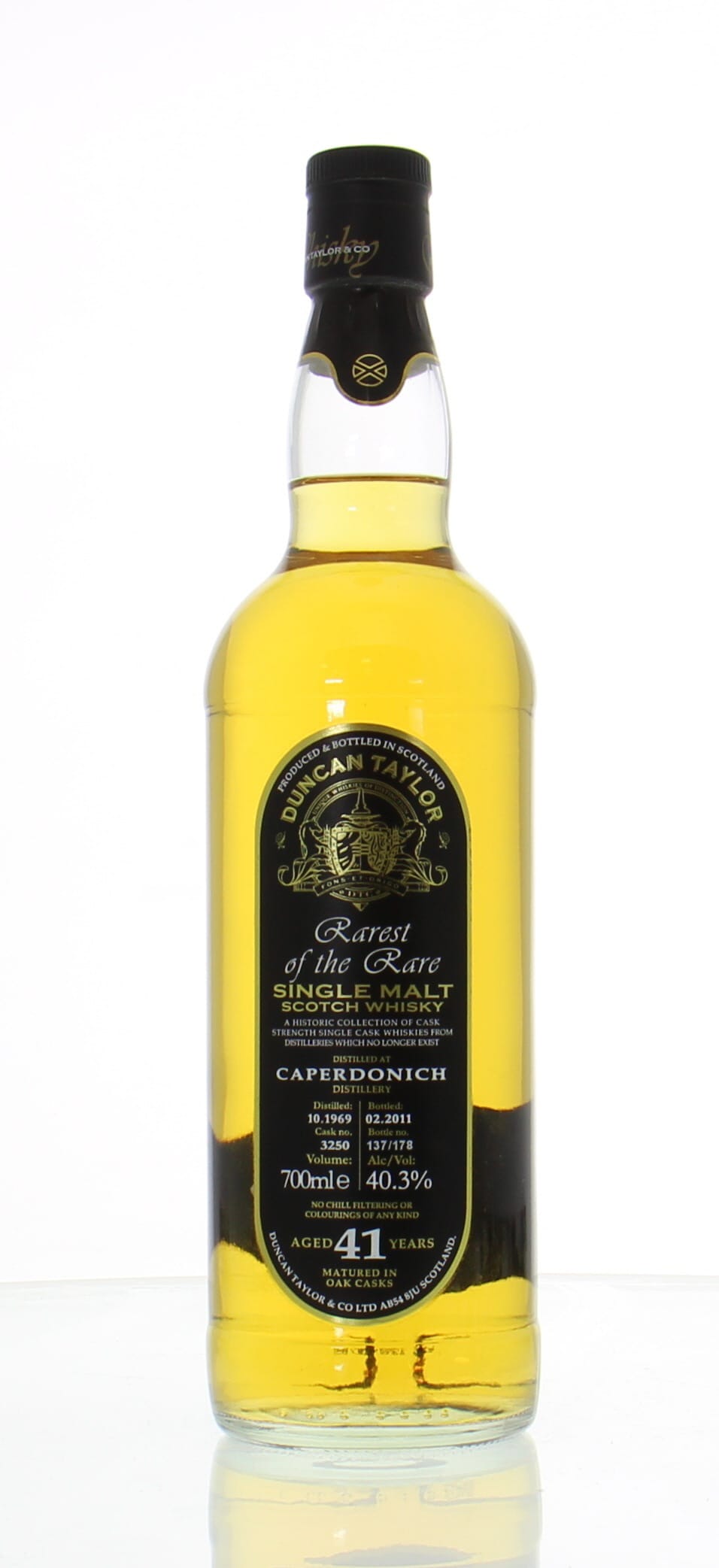 Caperdonich - 41 Years Old Duncan Taylor Cask:3250 40.3% 1969 NO OC INCLUDED!