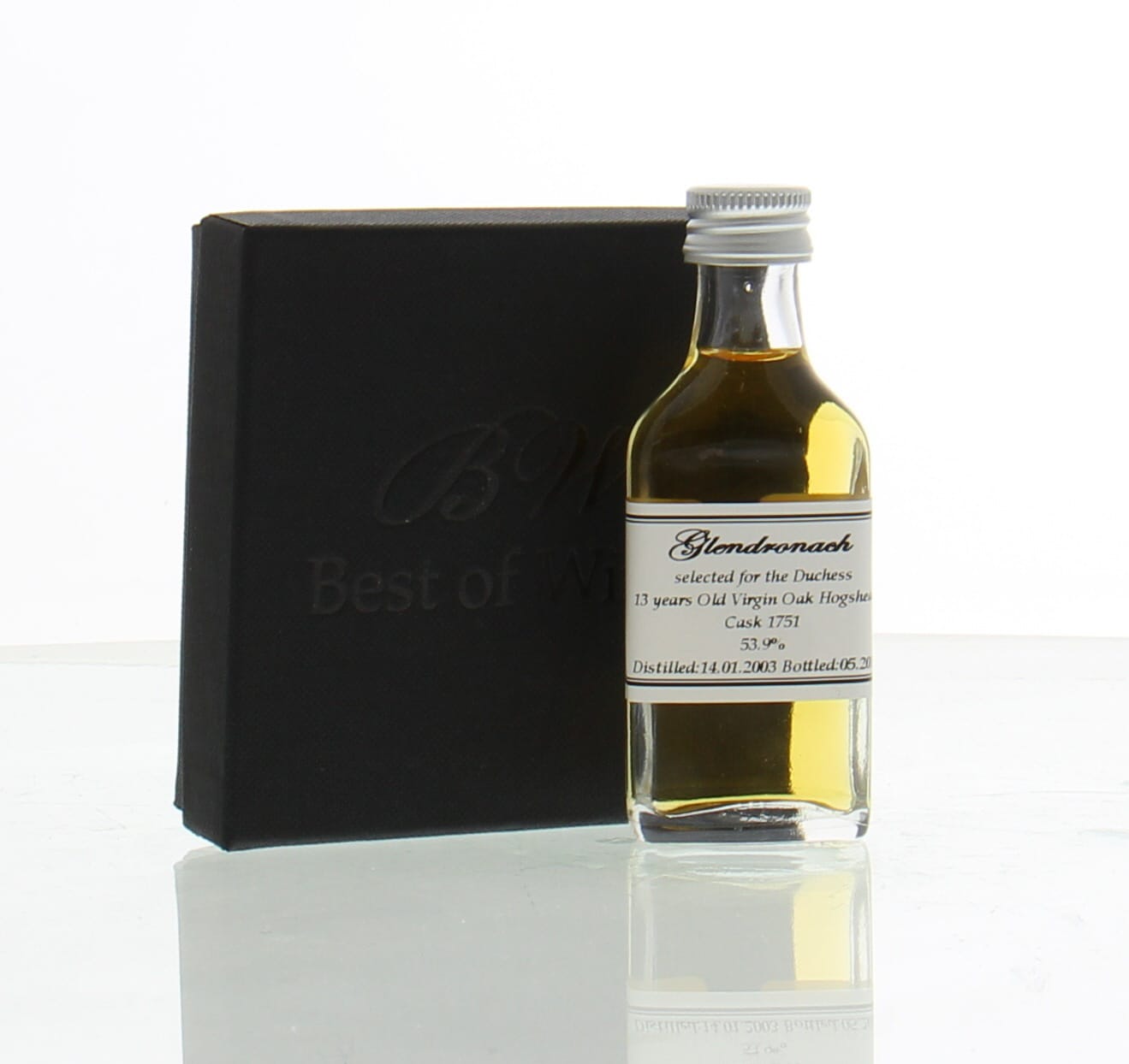 Glendronach - SAMPLE:13 Years Old Virgin Oak Cask:1751 Exclusively for The Duchess 53.9% 2003