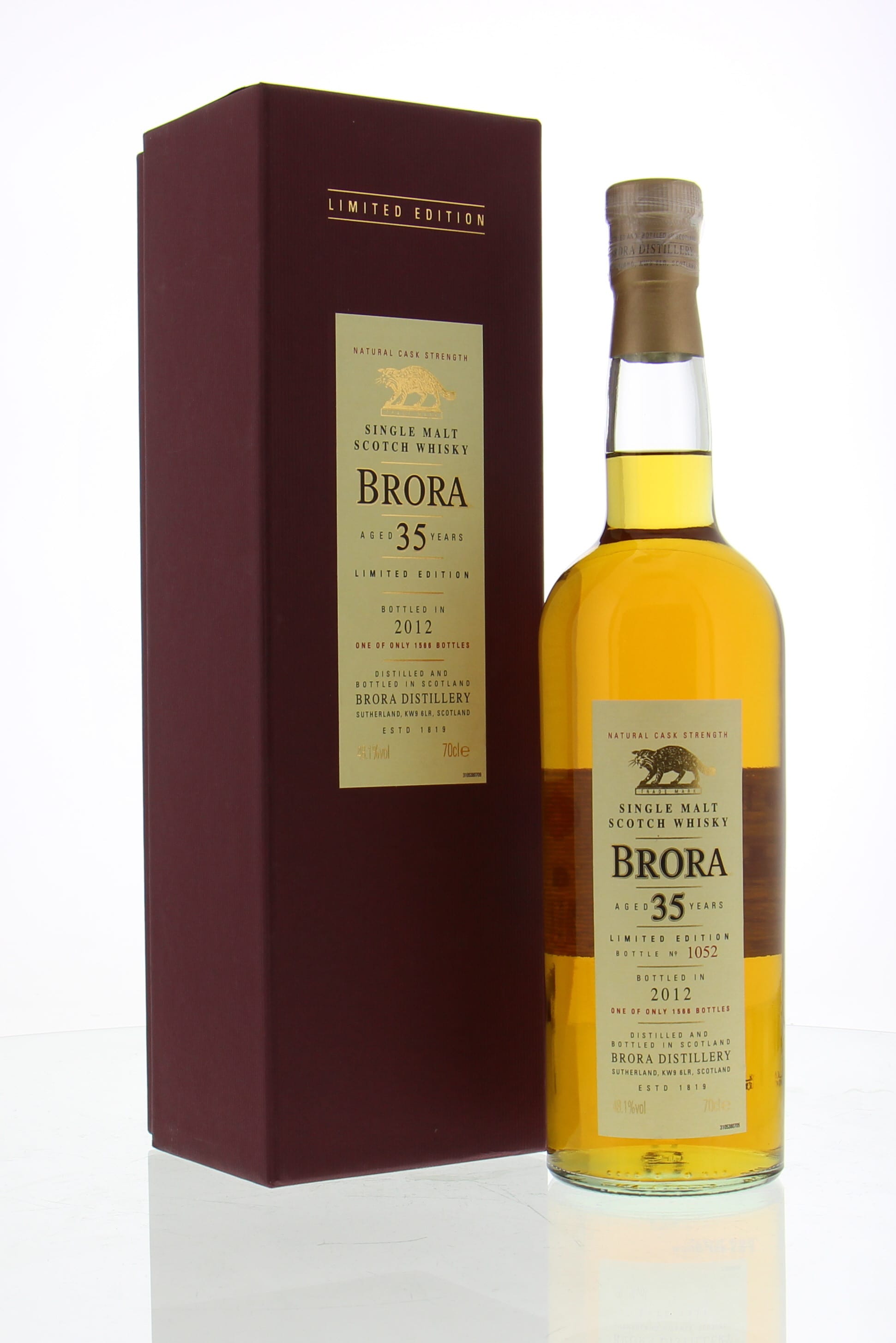 Brora - 35 Years Old  11th Release 48.1% 1976+1977 In Original Container