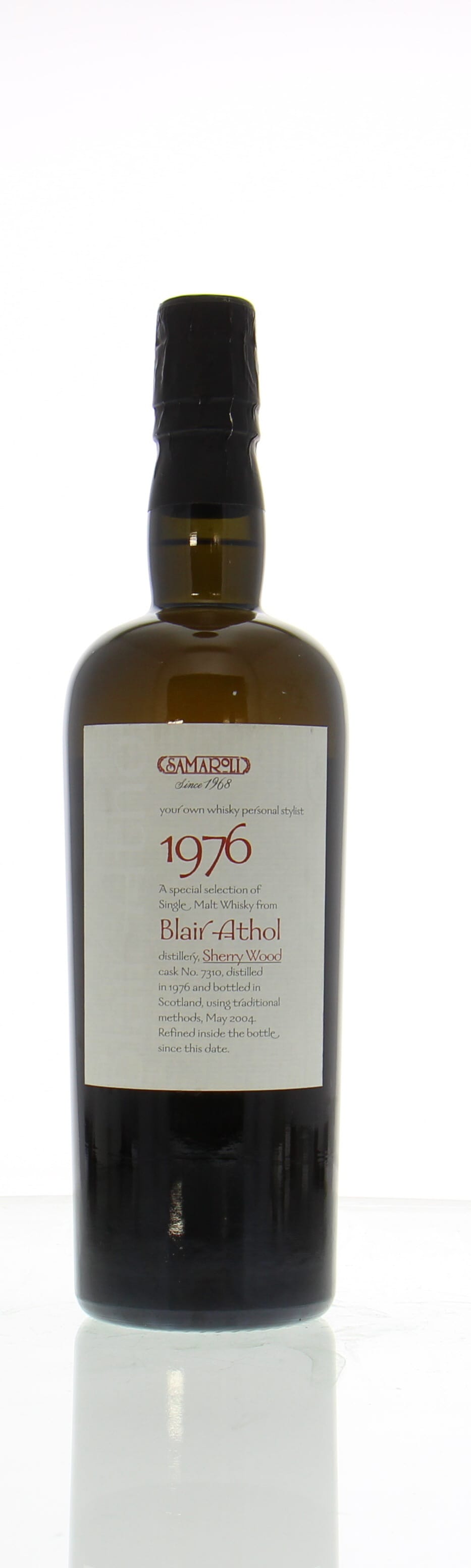 Blair Athol - 1976 Samaroli 35th Anniversary Cask: 7310 45% 1976