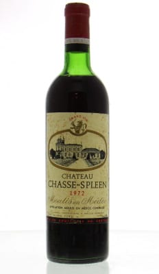 Chateau Chasse Spleen - Chateau Chasse Spleen 1972