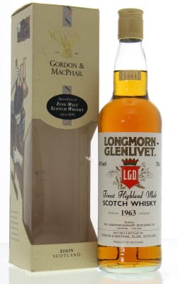 Longmorn - 1963 Gordon & MacPhail 40% 1963