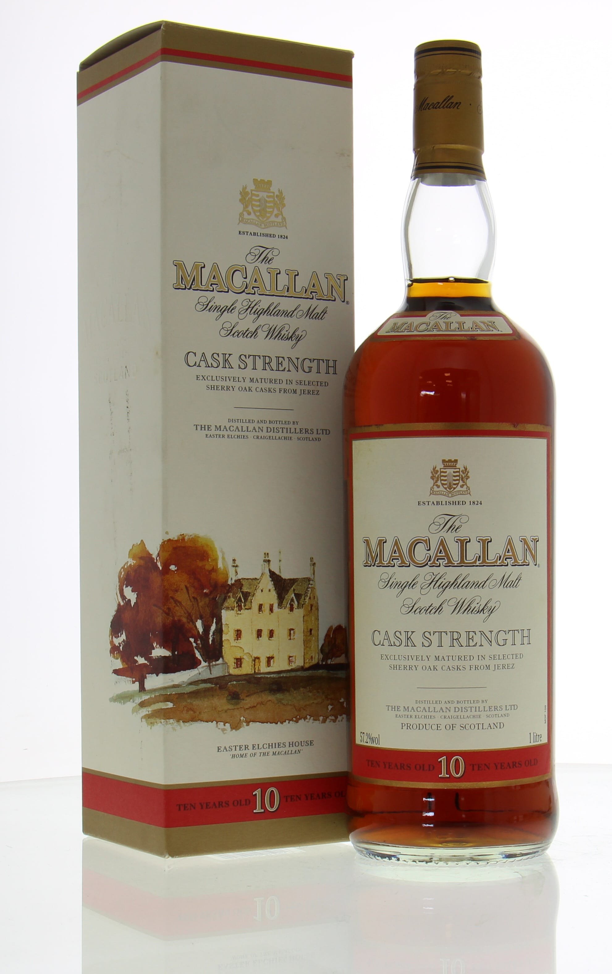 Macallan - 10 Years Old Cask Strength 57.8% NV In Original Container