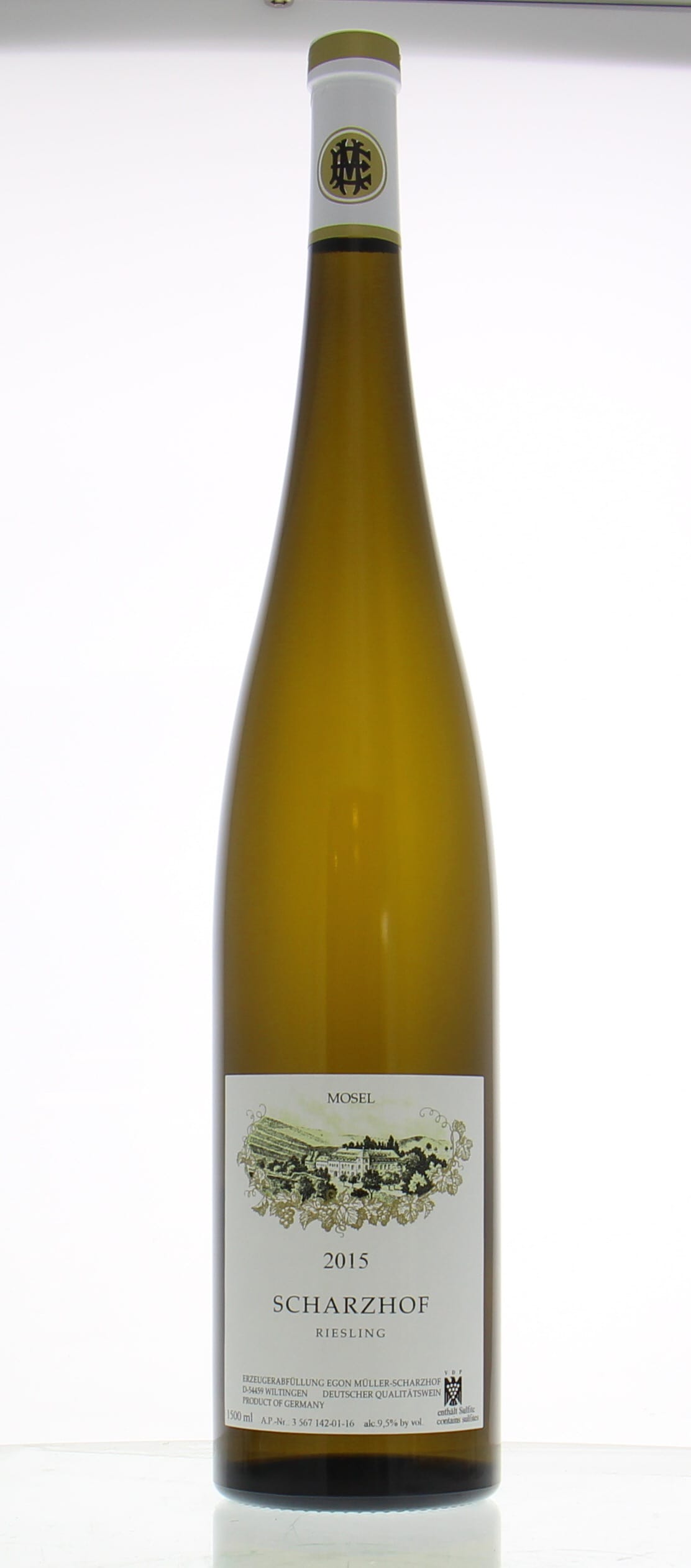 Egon Muller - Scharzhofberger Riesling QBA 2015 Perfect