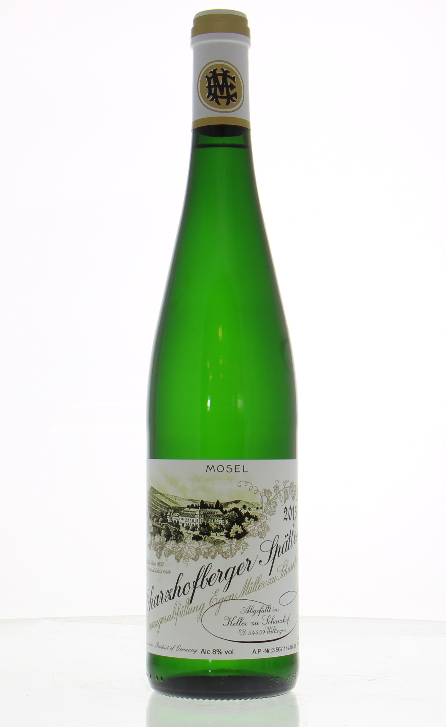 Scharzhofberger Riesling Spatlese 2015 Egon Muller Buy Online 