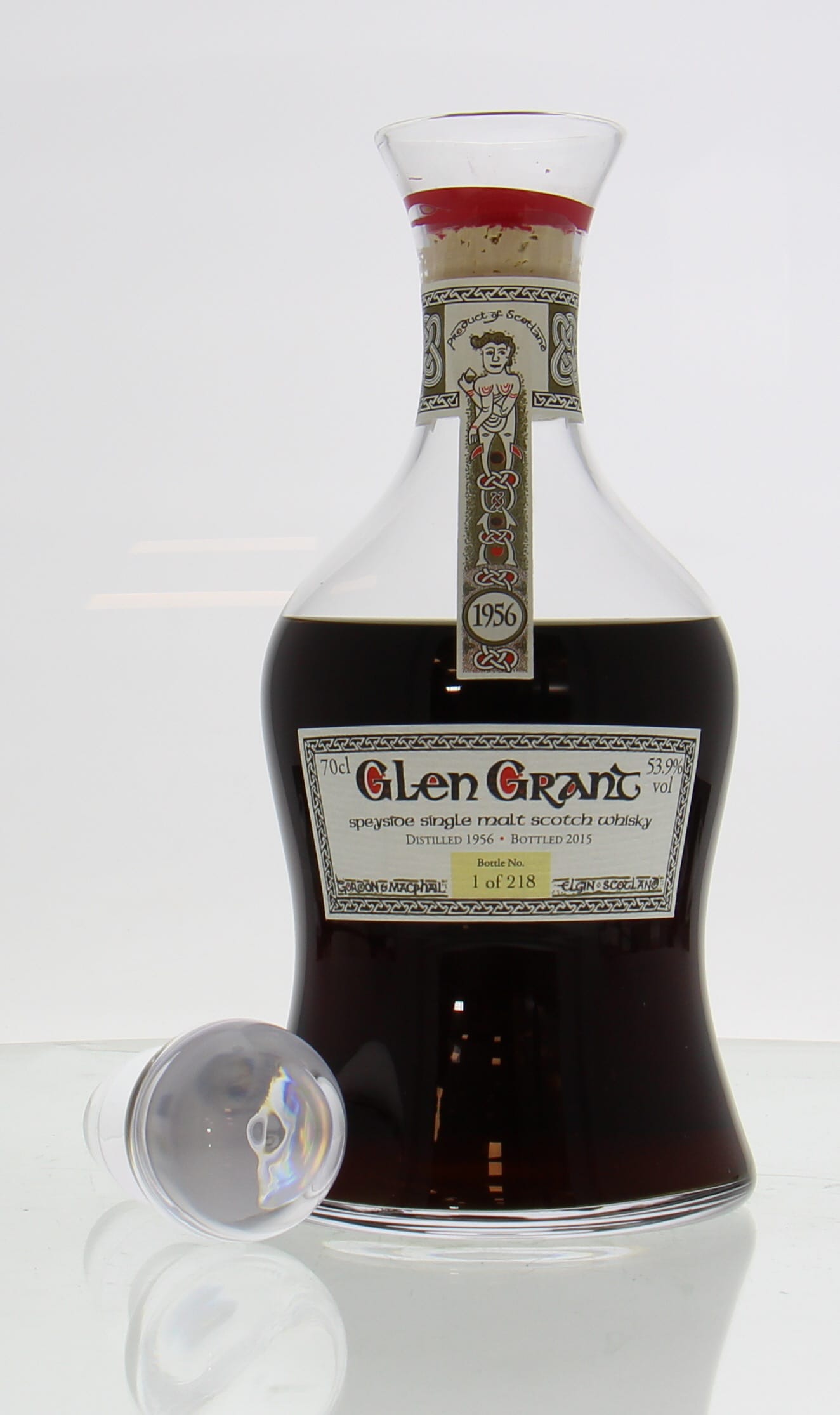 Glen Grant - 1956 Gordon & MacPhail Cask 4450 60th Anniversary of La Maison du Whisky 53.9% 1956 Perfect