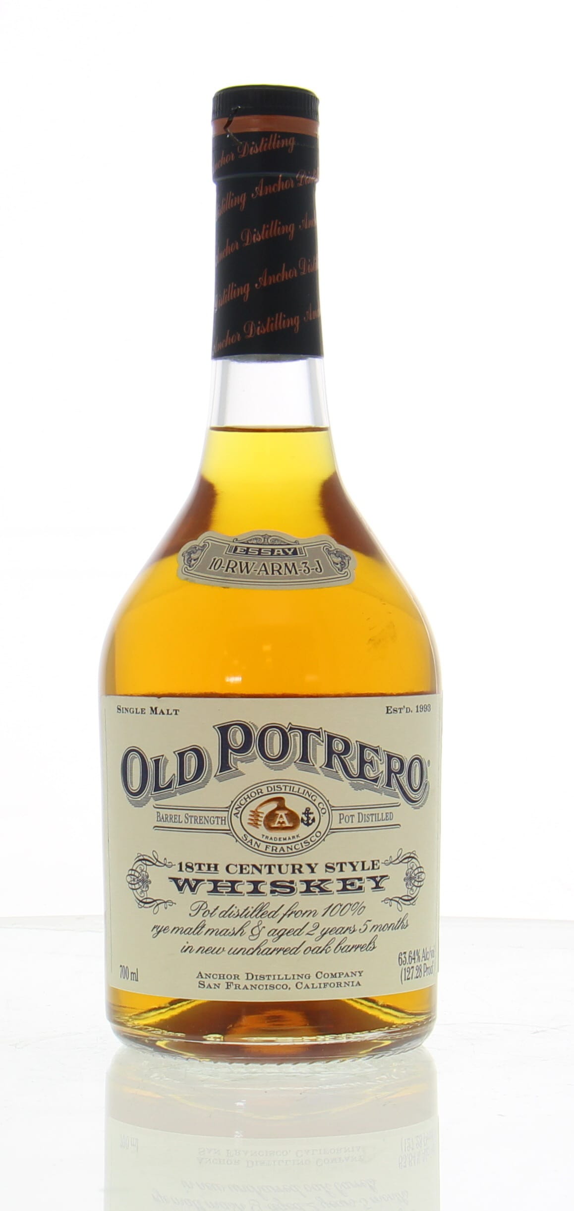 Anchor Distilling Company - Old Potrero 18th Century Style Whiskey 63.64% NV