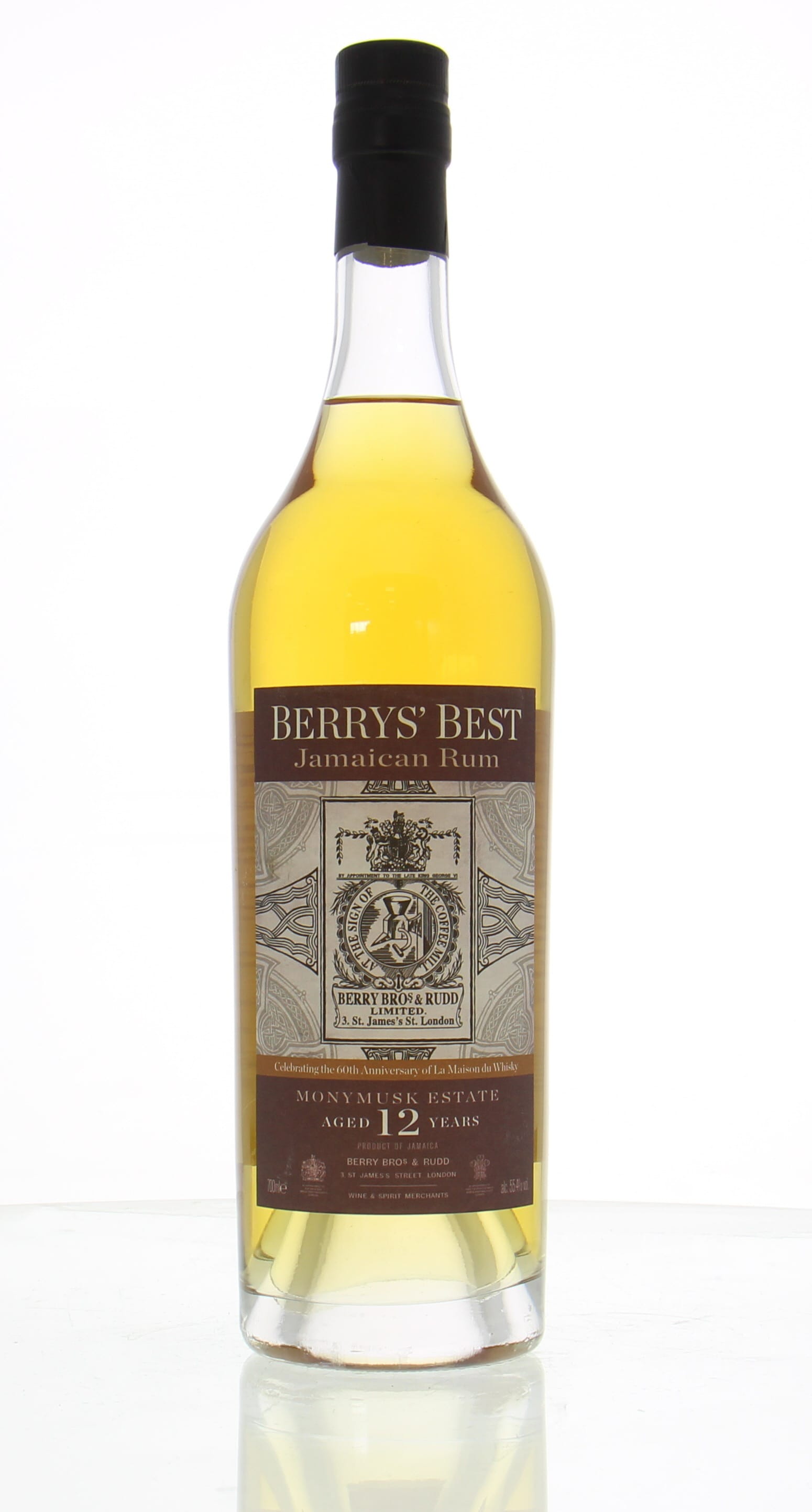 Monymusk - 12 Years Old Jamaican Rum Berry Bros & Rudd 55.4% NV Perfect