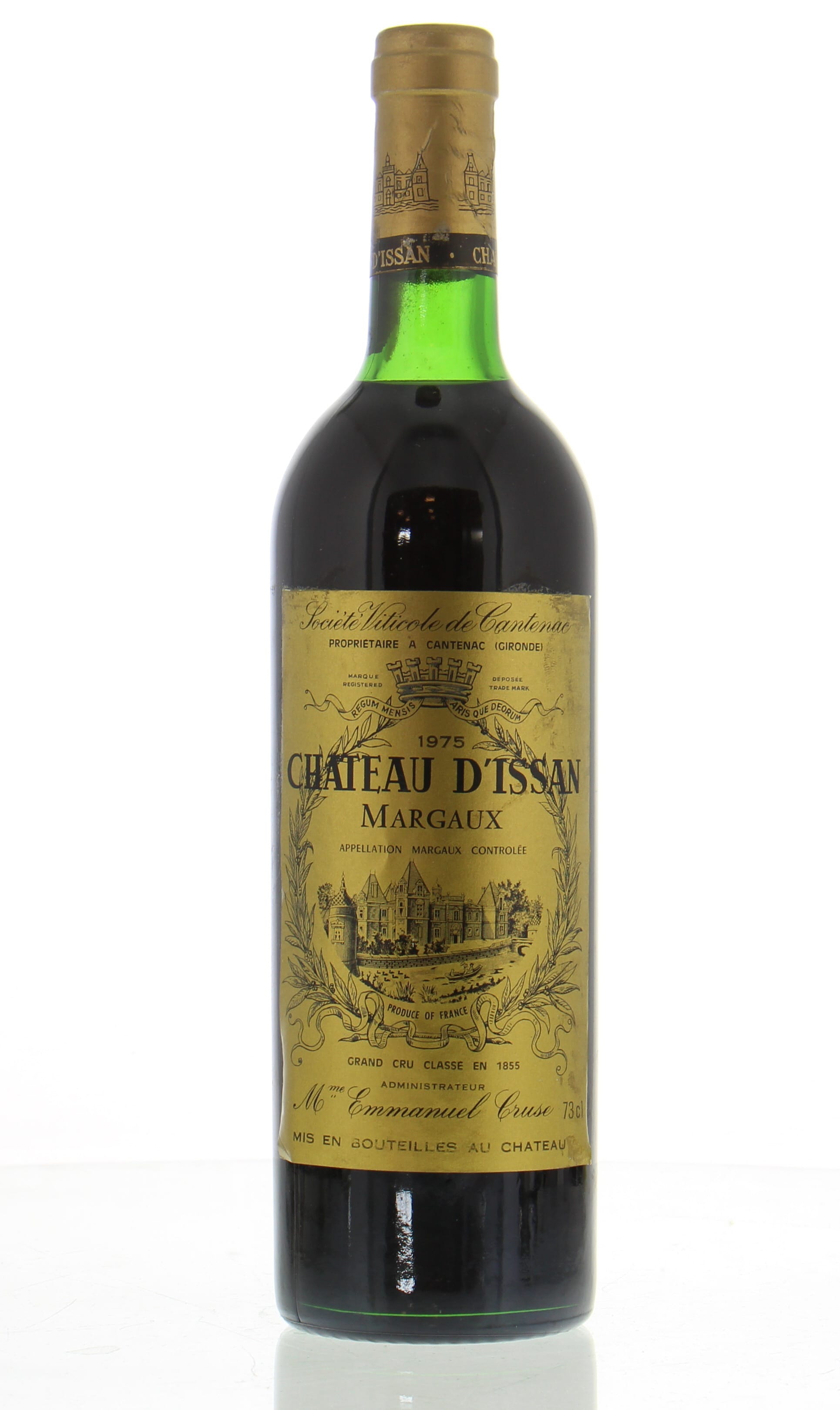 Chateau D'Issan - Chateau D'Issan 1975 Top Shoulder