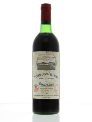 Chateau Grand Puy Lacoste - Chateau Grand Puy Lacoste 1981
