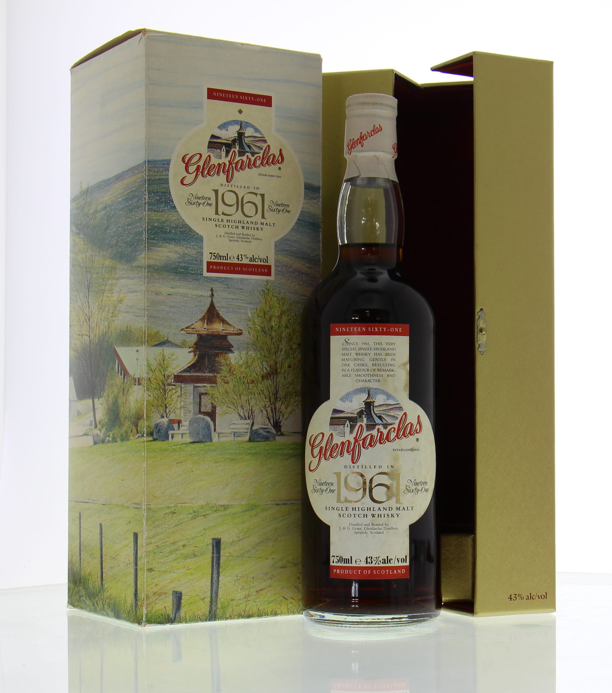 Glenfarclas - Nineteen Sixty-One 43% 1961 In Original Container