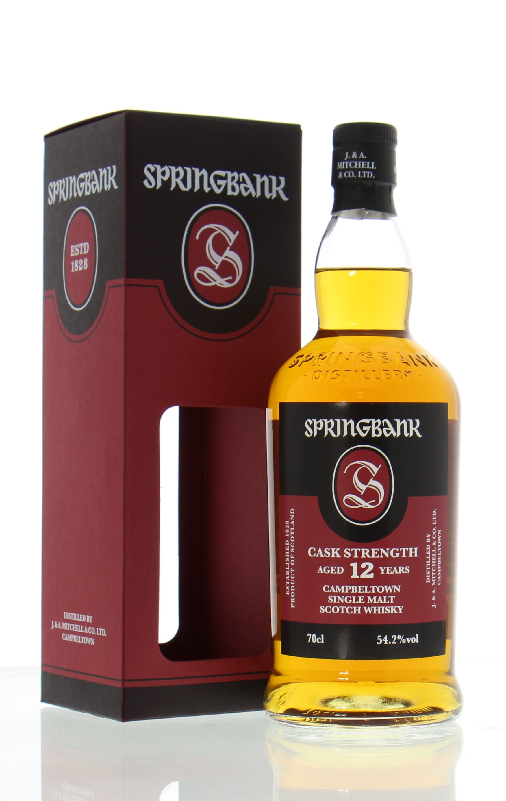Springbank - 12 Years Old Cask Strength Batch 14 54.2% NV In Original Container