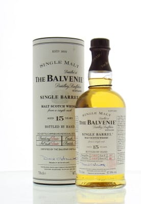 Balvenie - 15 Years Old Single Barrel Cask:3947 47.8% 1988