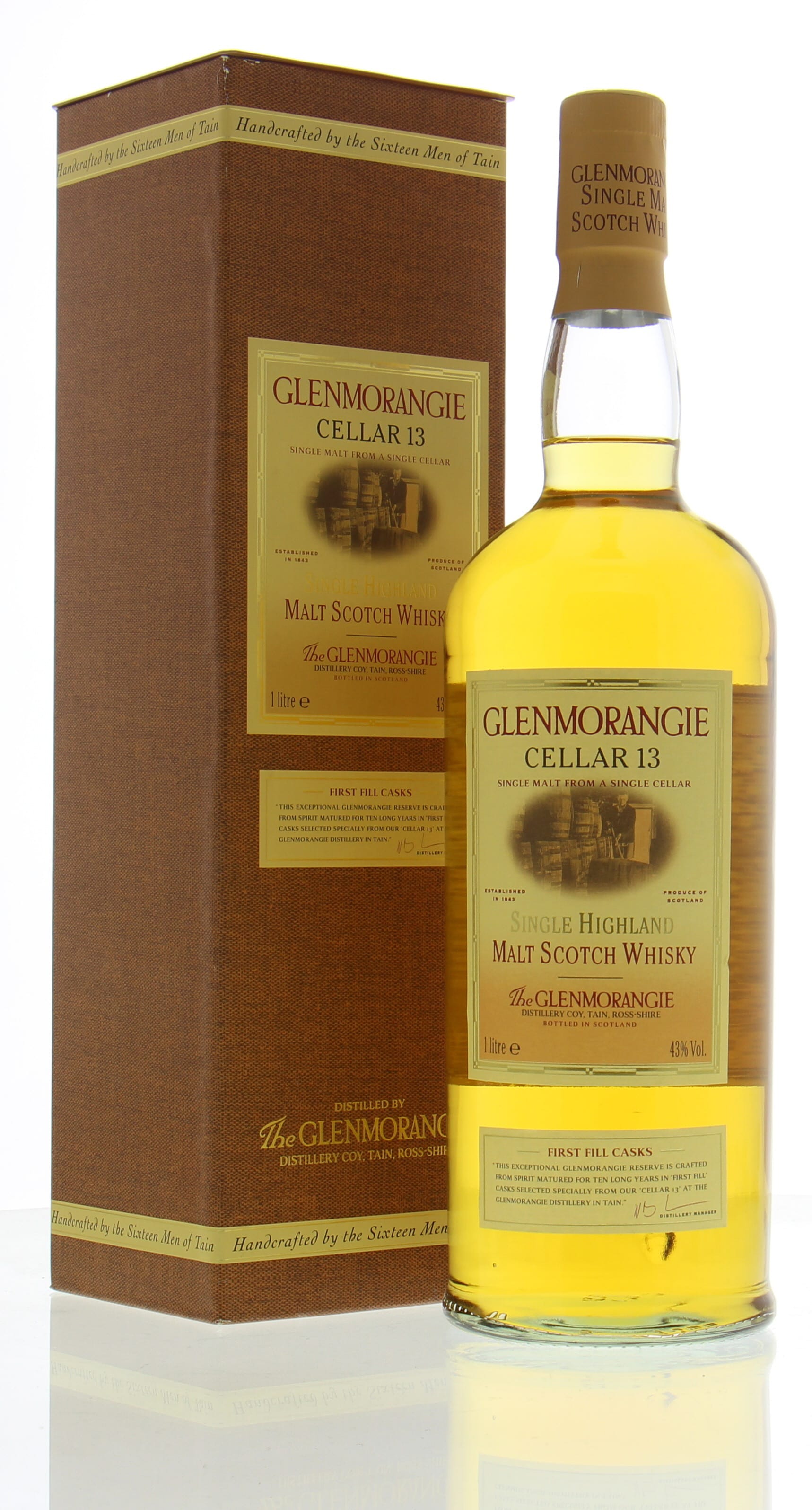Glenmorangie - Cellar 13 With Barrel Picture 43% NV Perfect