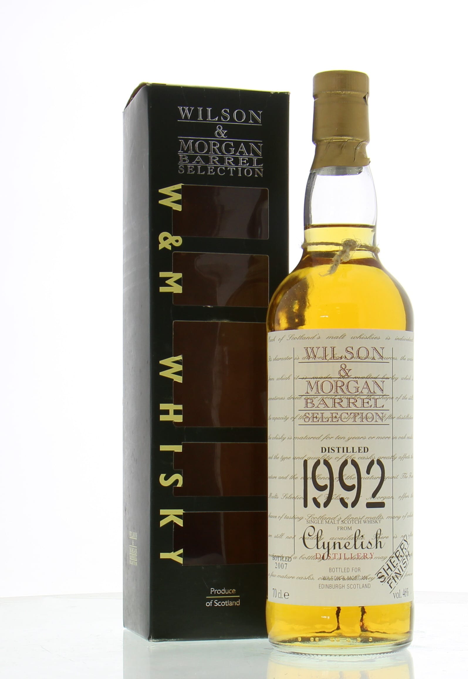 Clynelish - 14 Years Old Wilson & Morgan for International Whisky Society 46% 1992 In Original Container