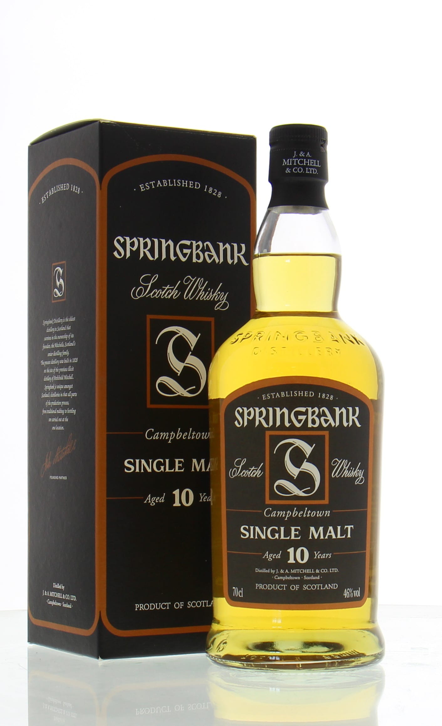 Springbank - 10 Years Old 2007 Edition Batch 07/240 46% NV In Original Container
