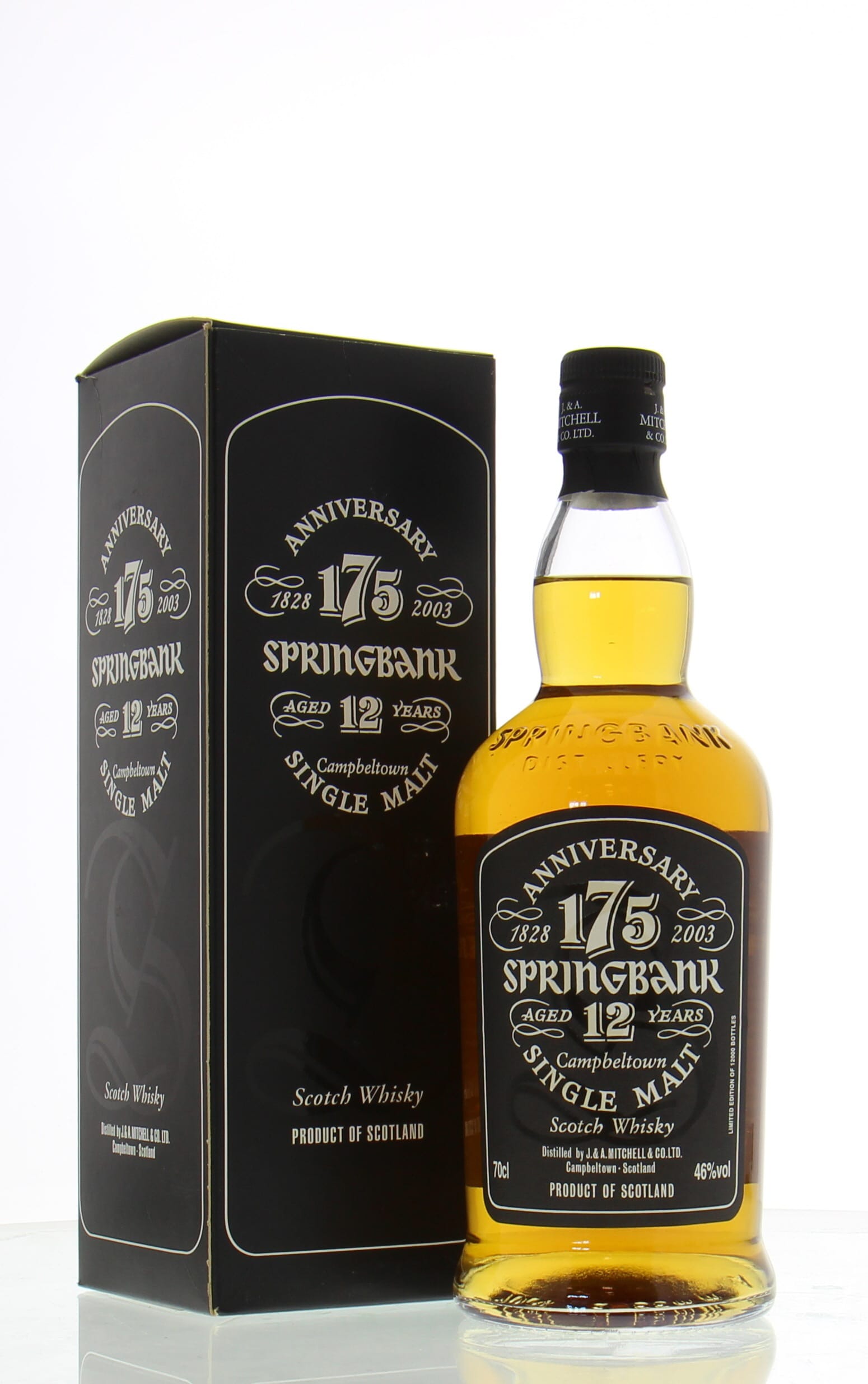 Springbank - 175th Anniversary 46% NV In Original Container