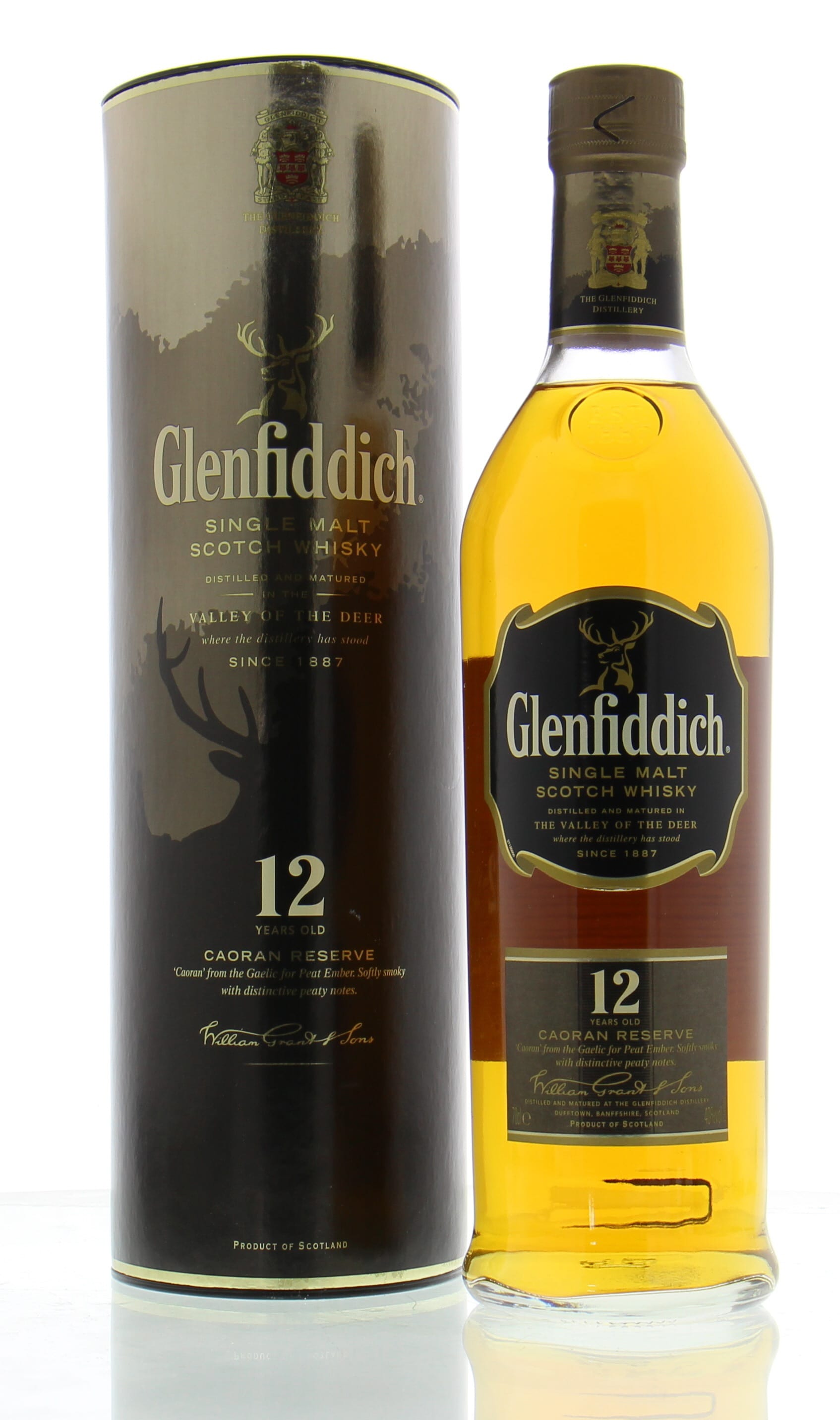 Glenfiddich - 12 Years Old Caoran Reserve New Label 40% NV In Original Container