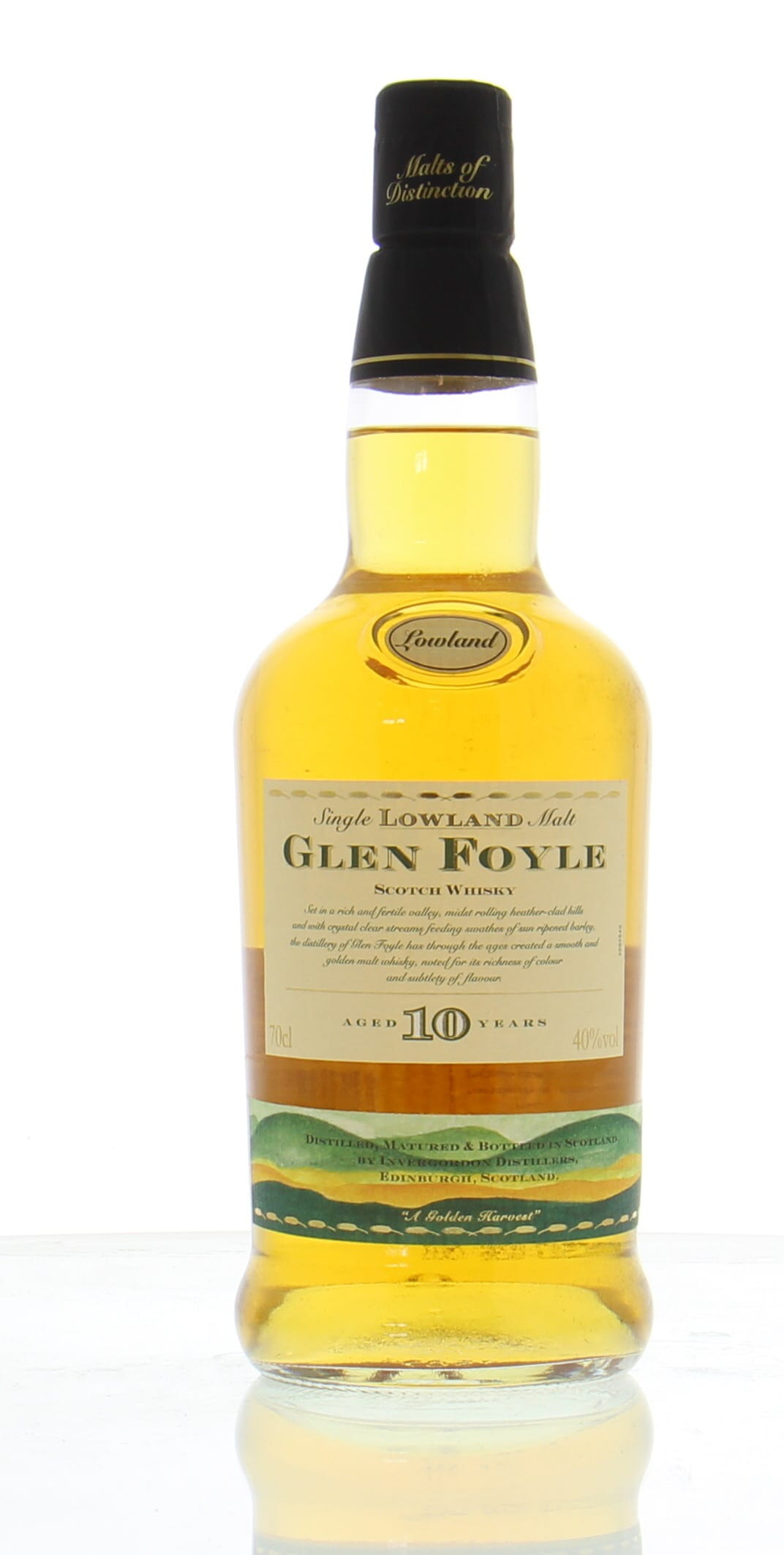 Invergordon - Glen Foyle 10 Years Old 40% NV Perfect
