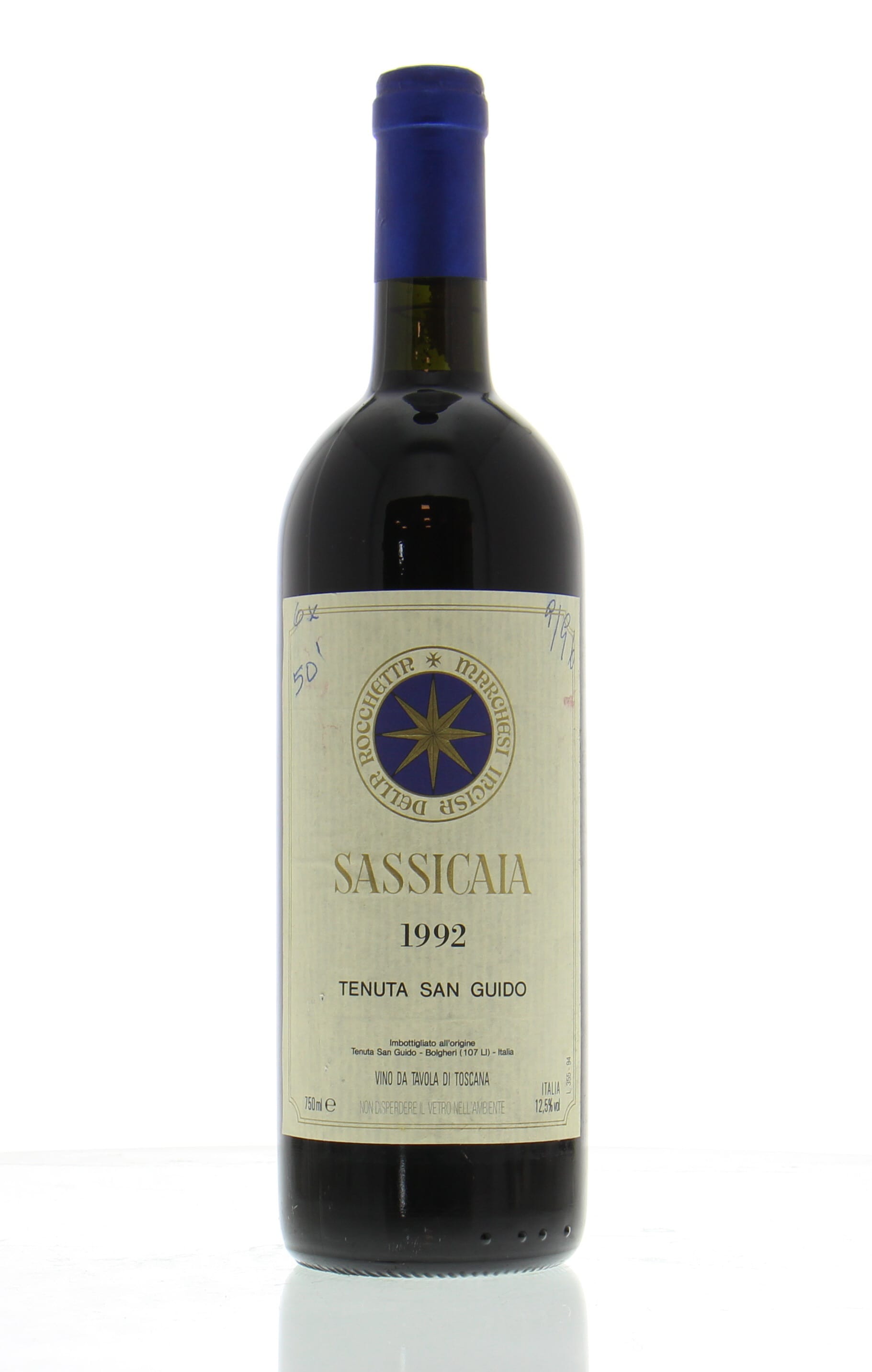 Tenuta San Guido - Sassicaia 1992 Perfect
