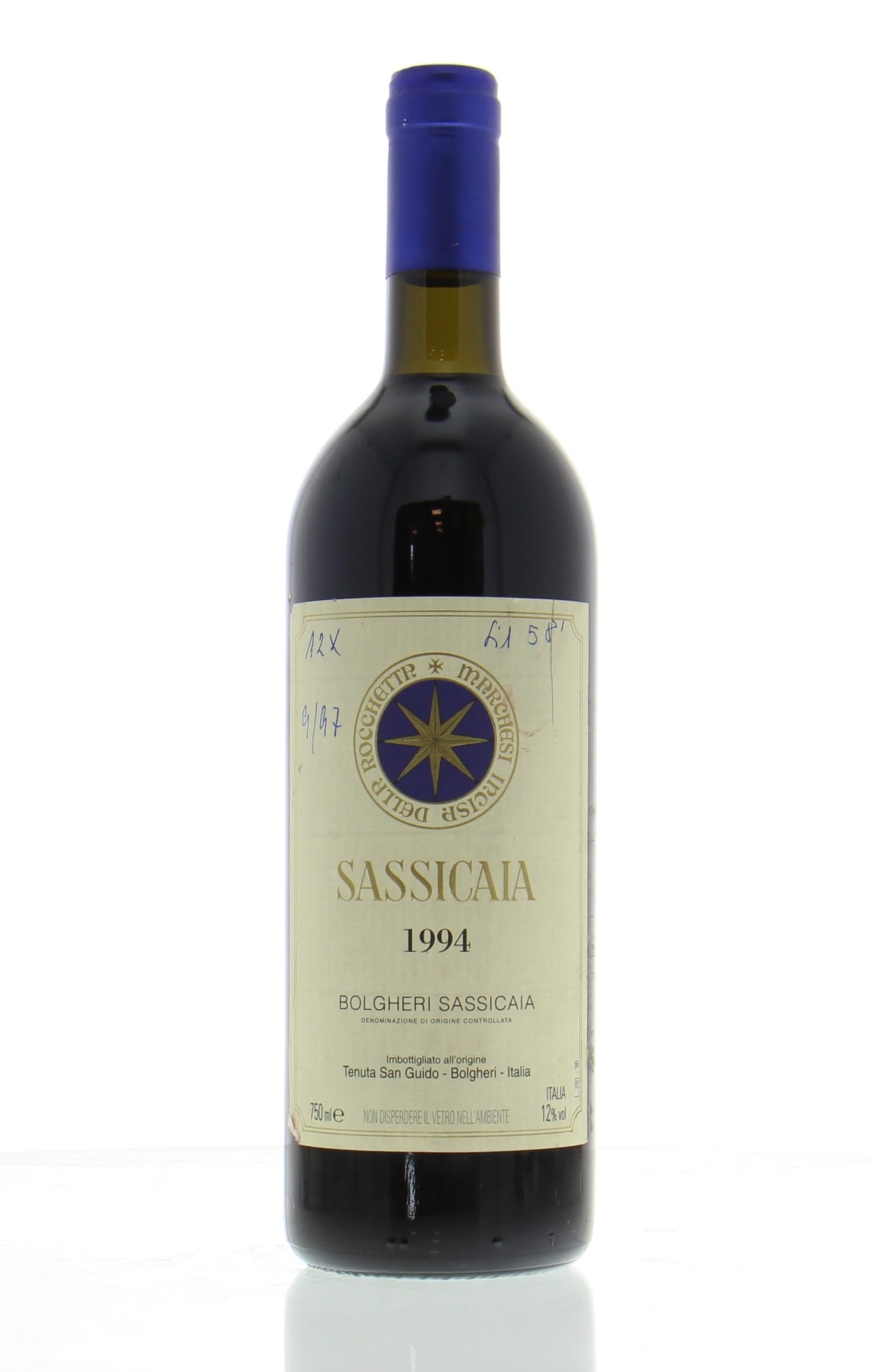 Tenuta San Guido - Sassicaia 1994 Perfect