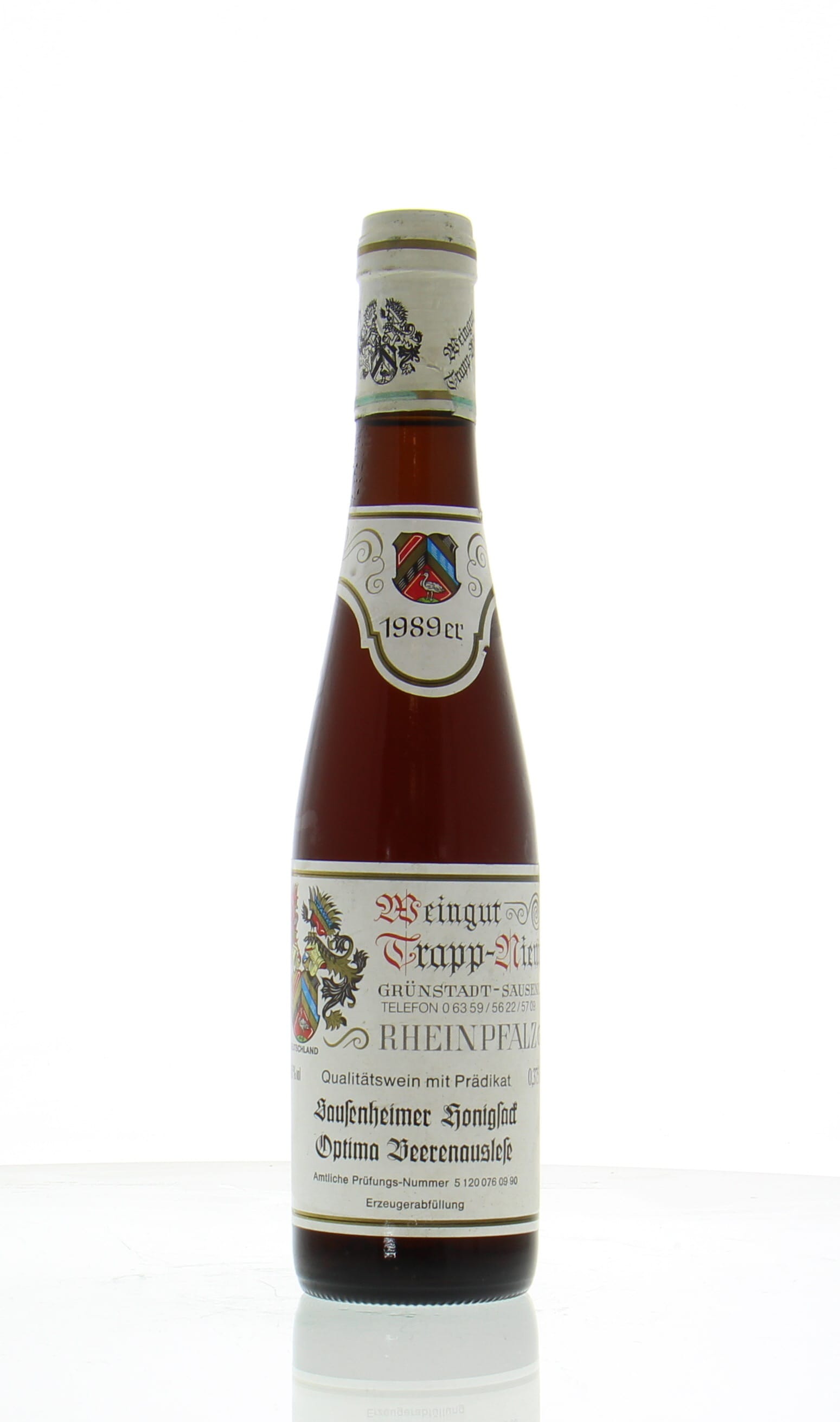 Weingut Trapp-Niemes - Sausenheimer Honinglad Optima Beerenauslese 1989 Perfect