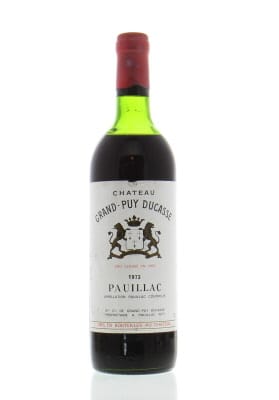 Chateau Grand Puy Ducasse - Chateau Grand Puy Ducasse 1973