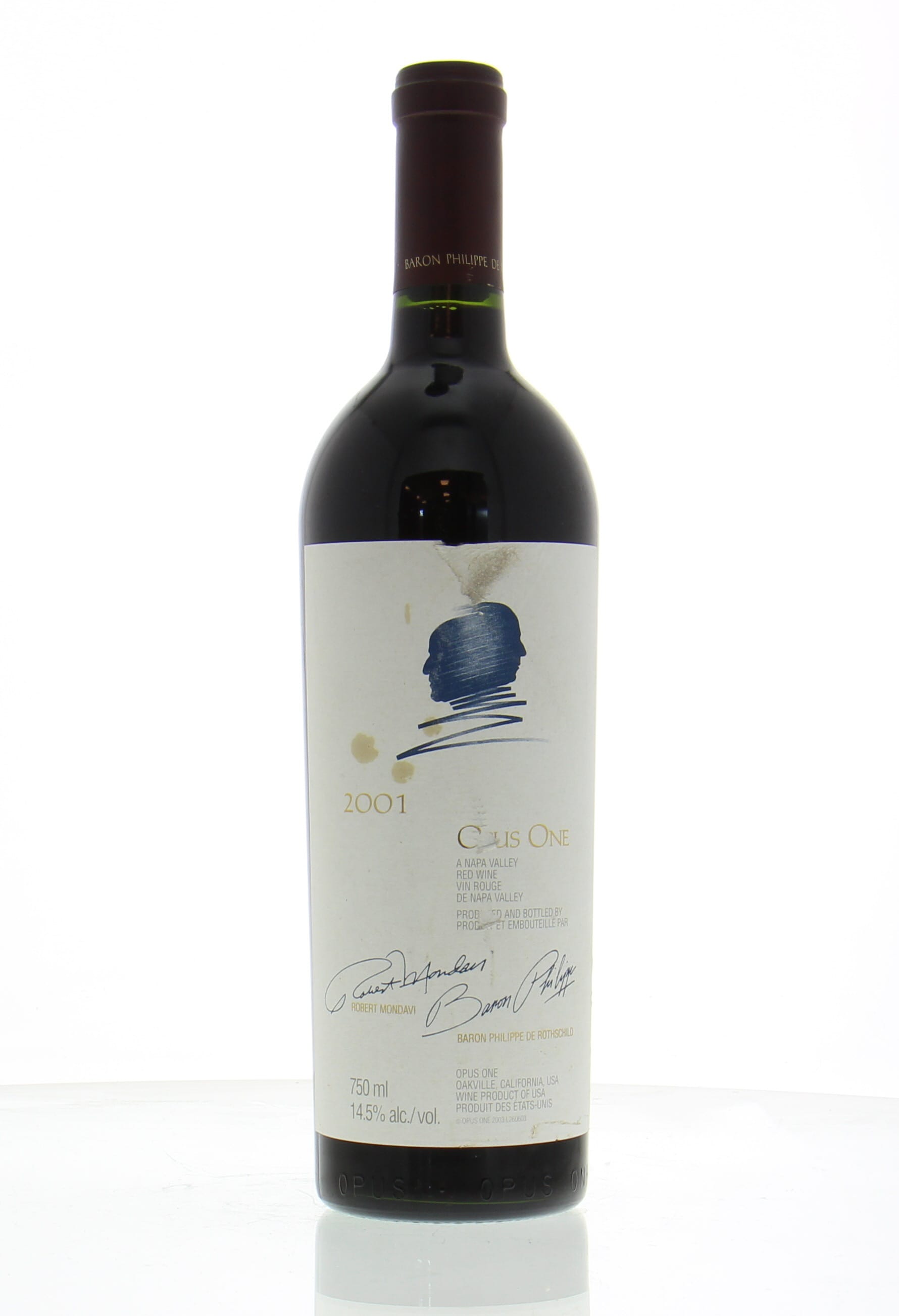 Opus One - Proprietary Red Wine 2001 Perfect
