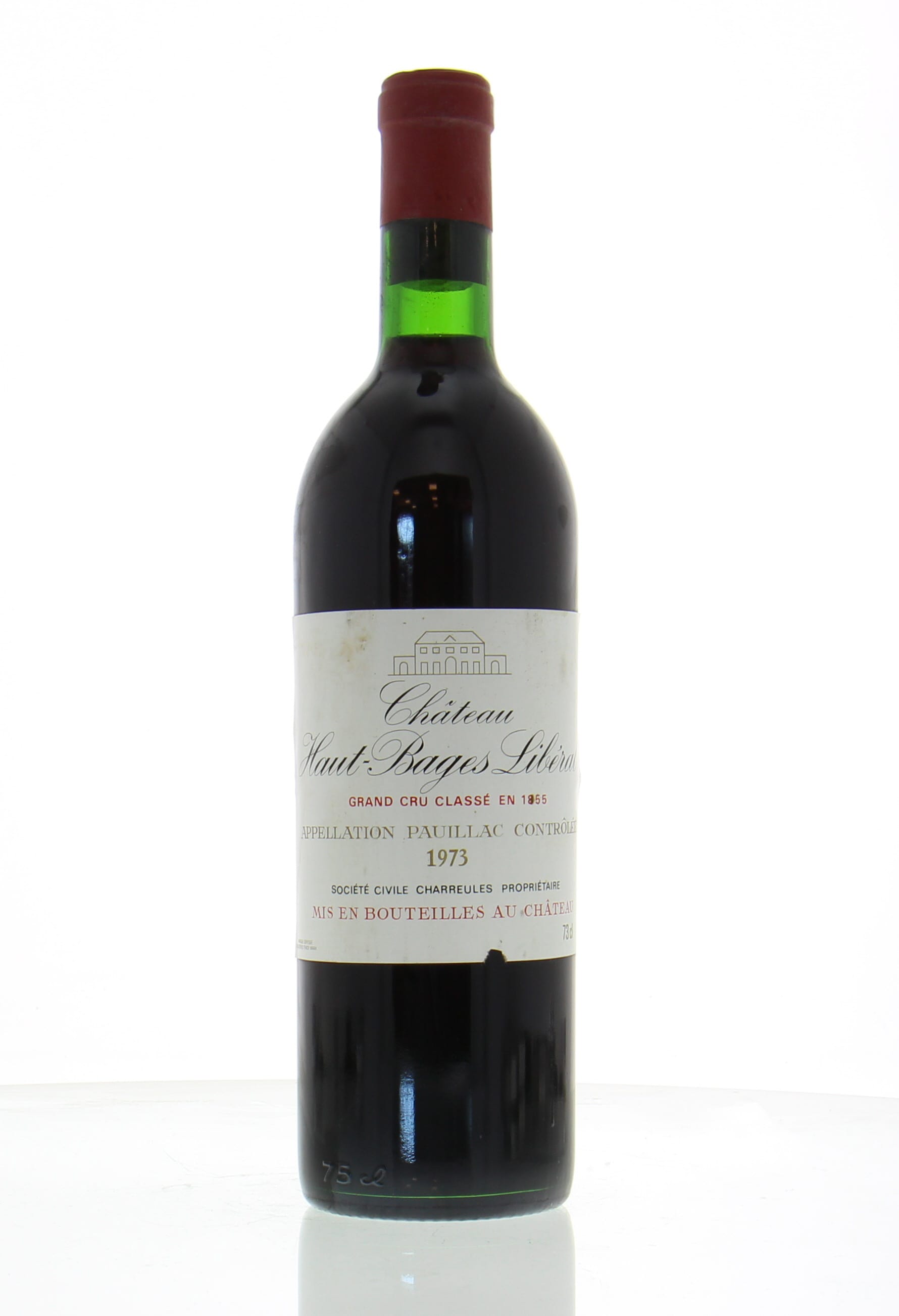 Chateau Haut Bages Liberal - Chateau Haut Bages Liberal 1973 Perfect