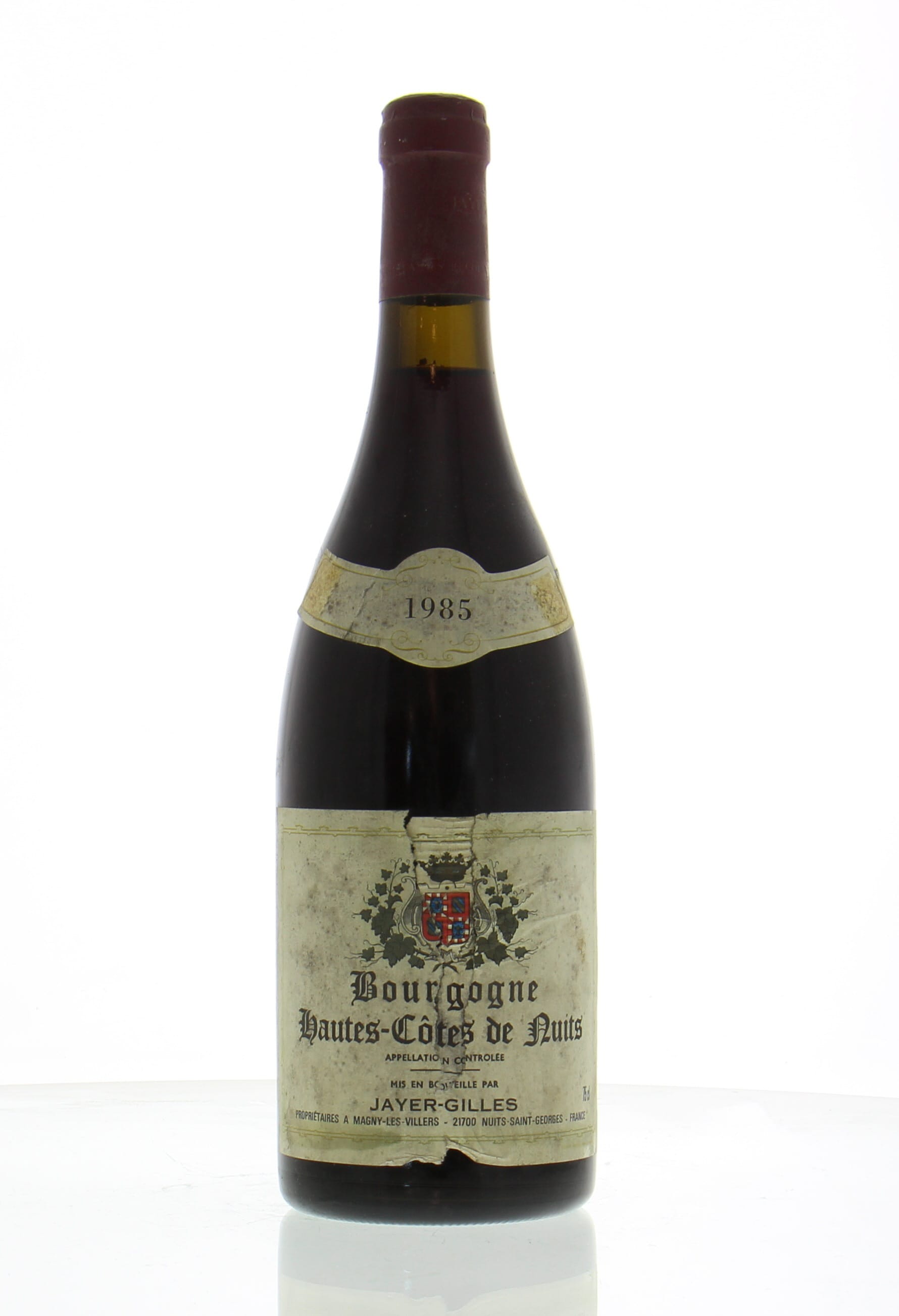 Domaine Jayer-Gilles - Bourgogne Haut Cotes de Nuits 1985 Perfect