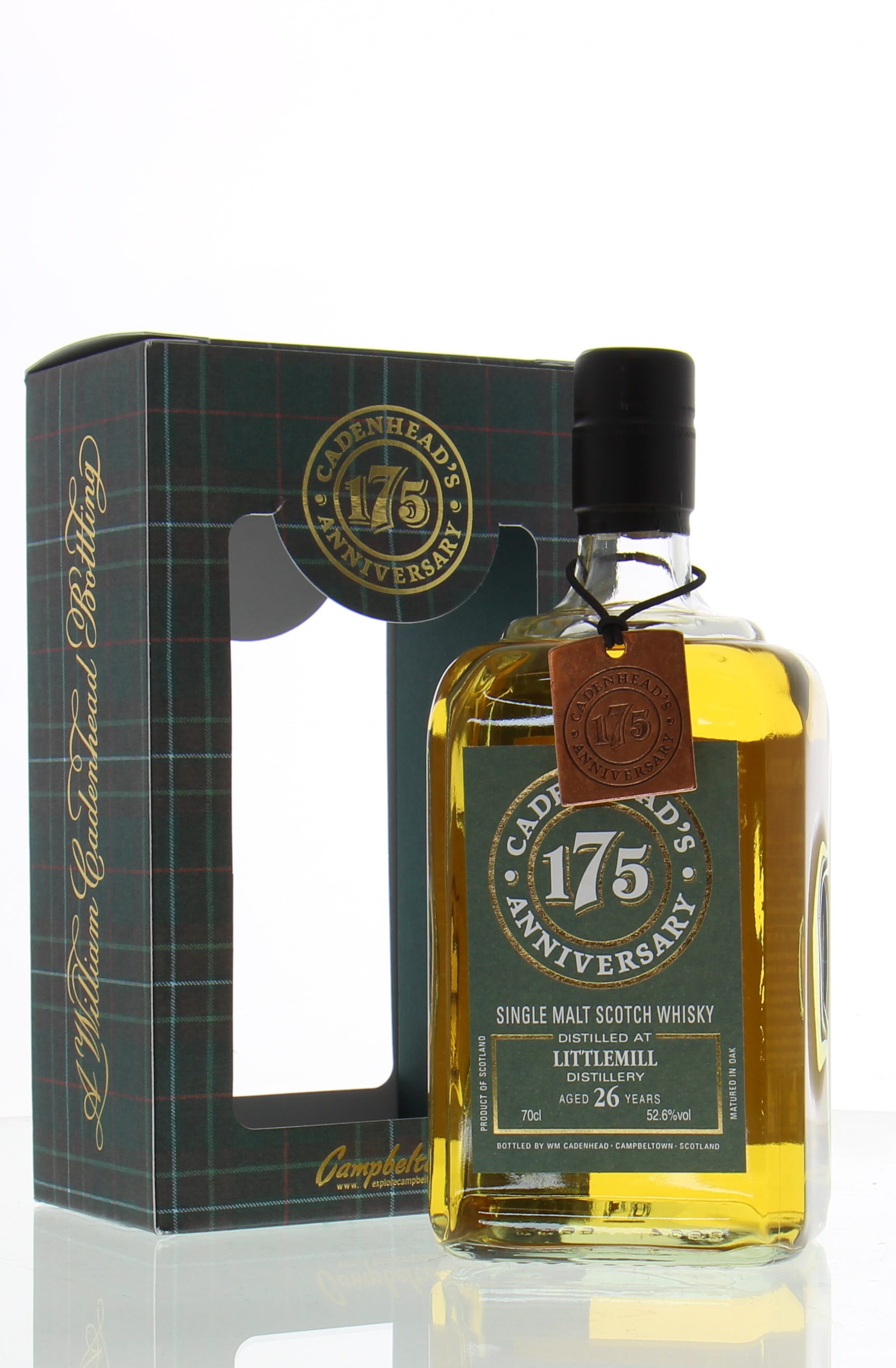 Littlemill - 26 Years Old 175TH ANNIVERSARY YEAR 2017 52.6% 1991 In Original Container