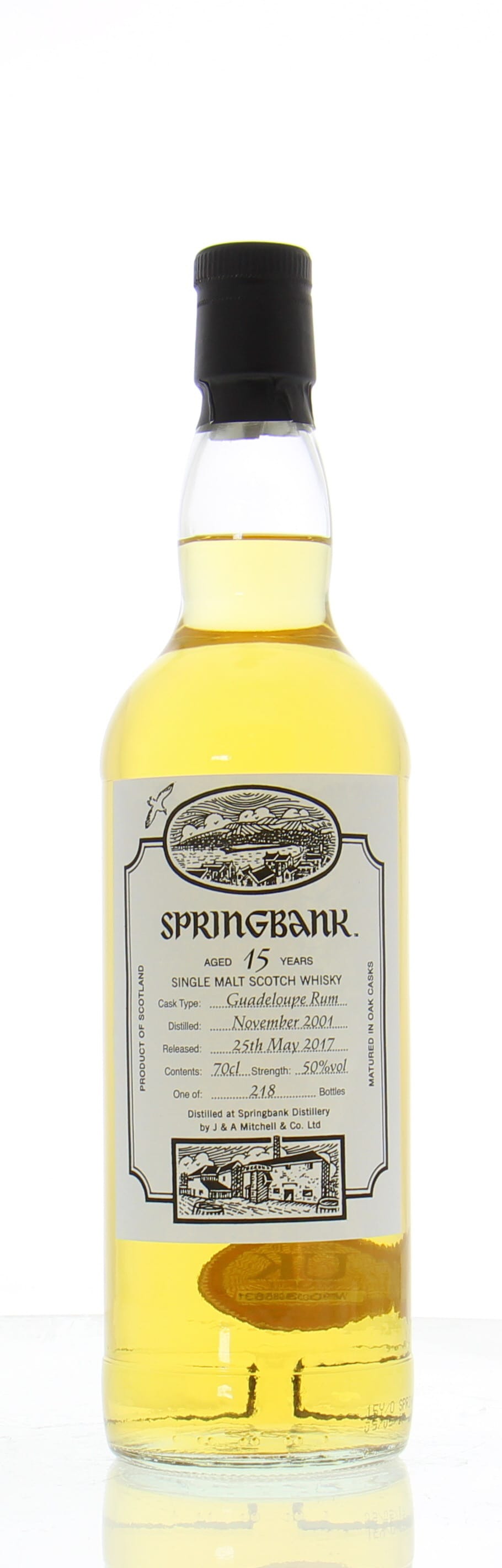 Springbank - 15 years Old Open day 2017 50% 2001