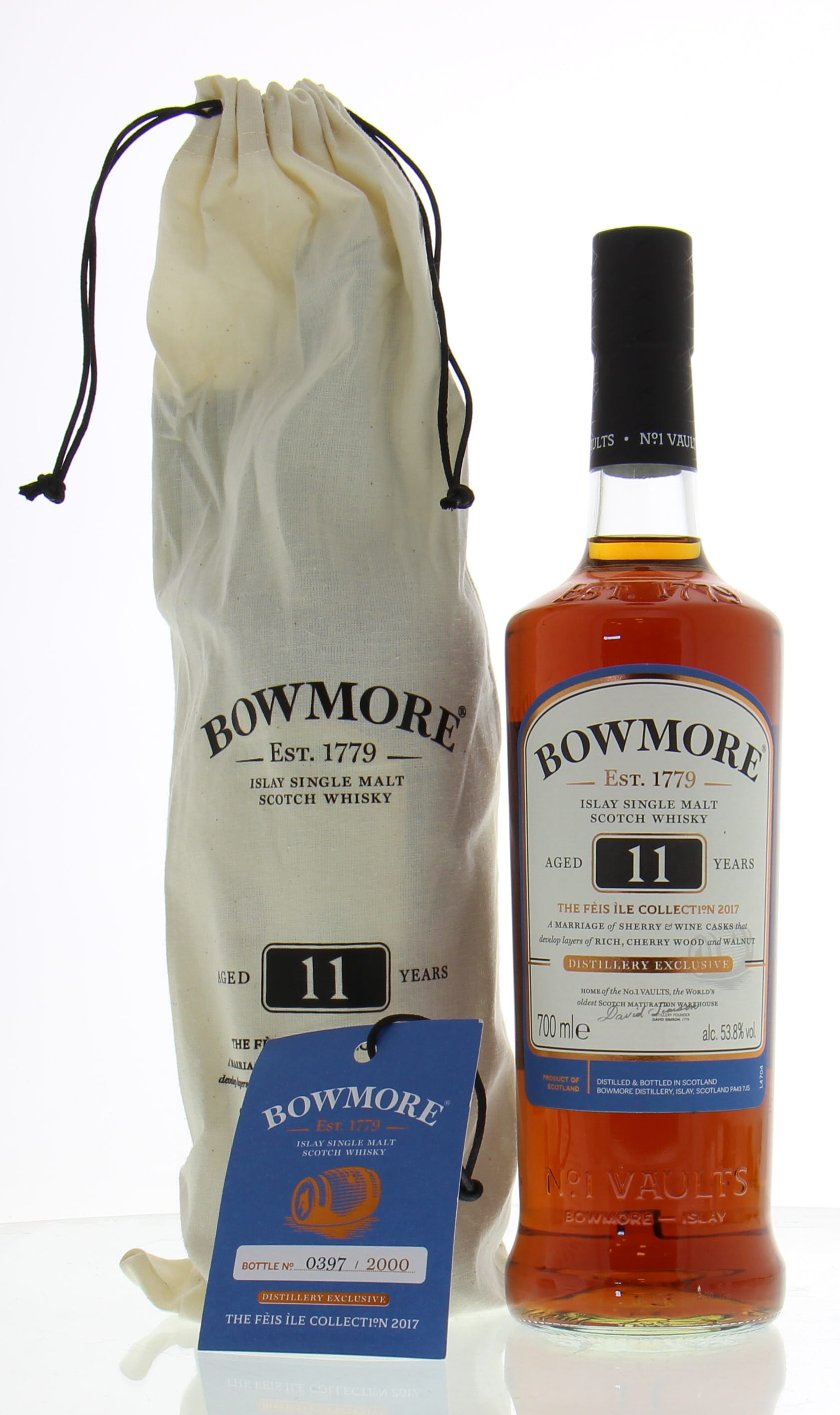 Bowmore - Feis Ile 2017 11 Years Old 53.8% NV In Original Container