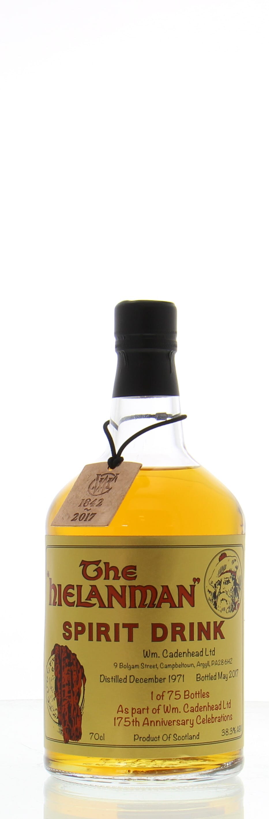 Glenfarclas - The Hielanman Spirit Drink 45 Years Old 38.3% 1971