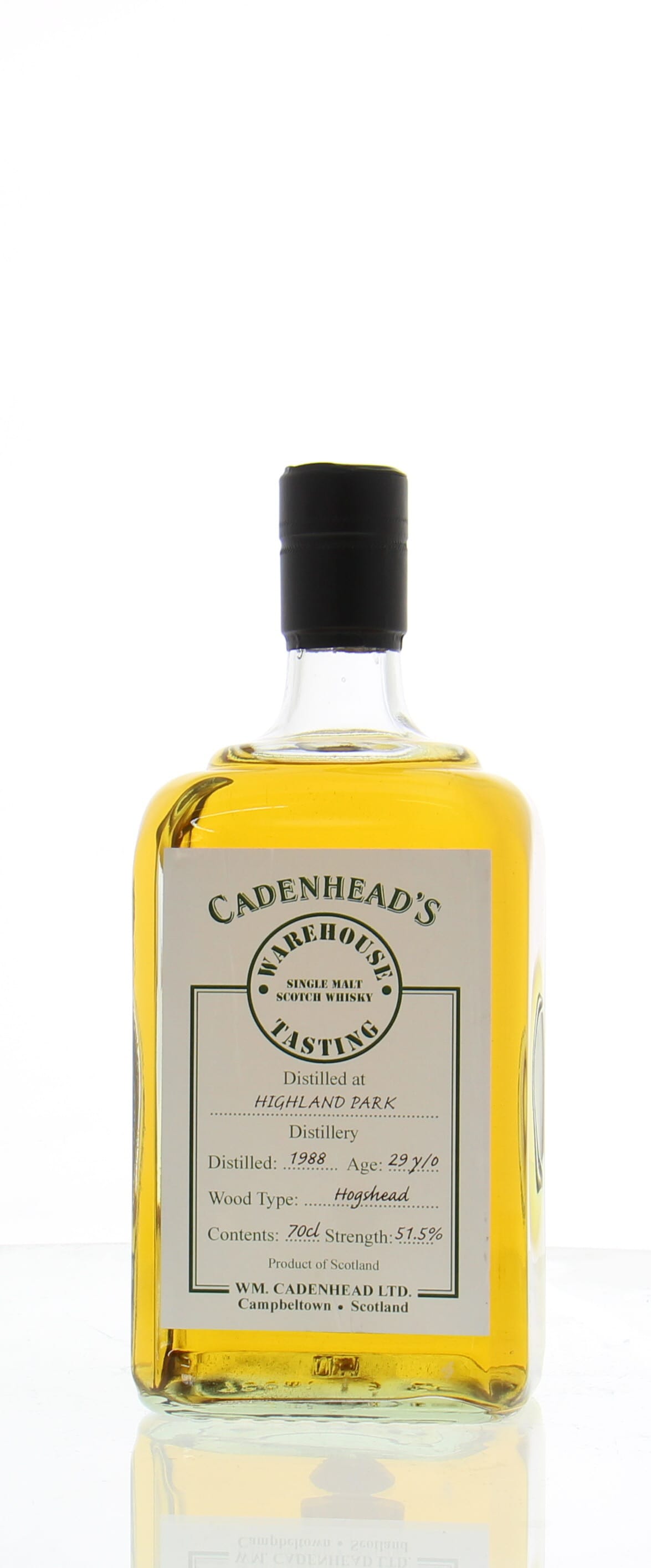 Highland Park - 29 Years Old Cadenhead's Warehouse Tasting 51.5% 1988