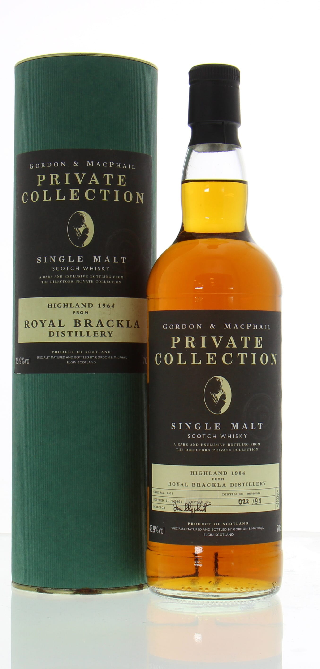Royal Brackla - 40 years Old Private Collection 45.9% 1964 In Original Container