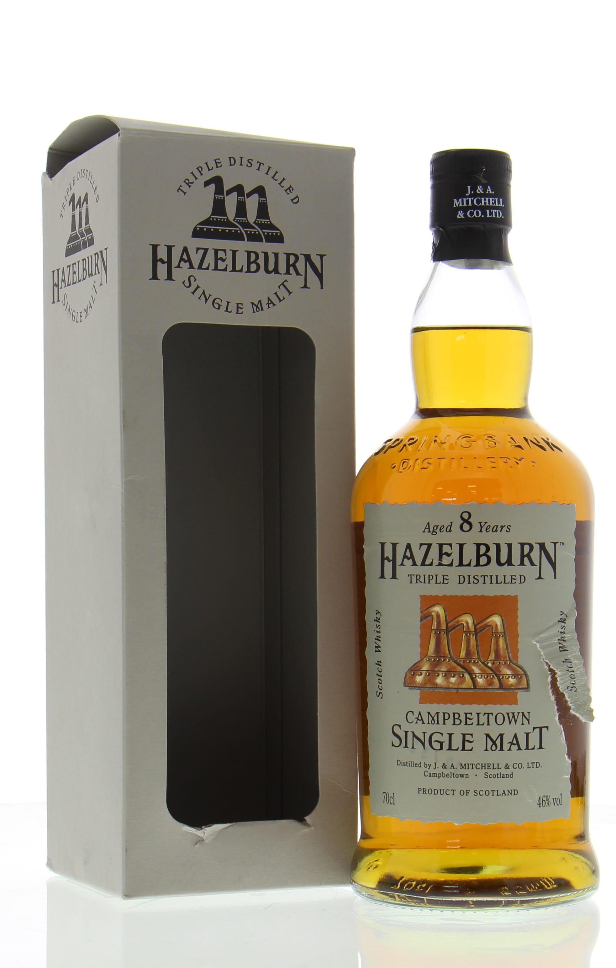 Hazelburn - 8 Years Old 46% NV In Original Container