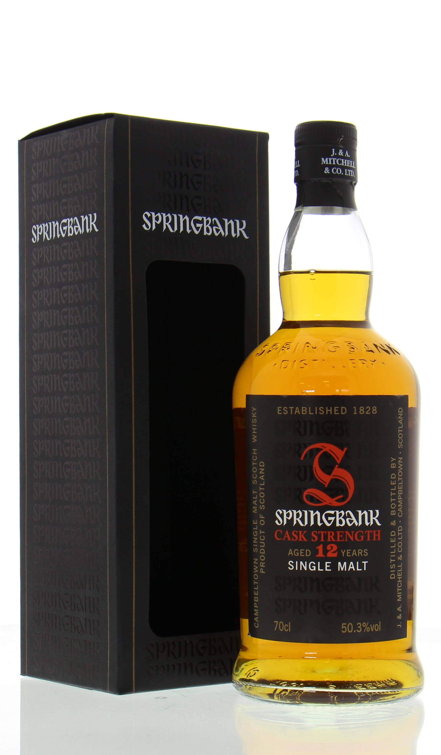Springbank - 12 Years Old Cask strength Batch 7 50.3% NV In Original Container