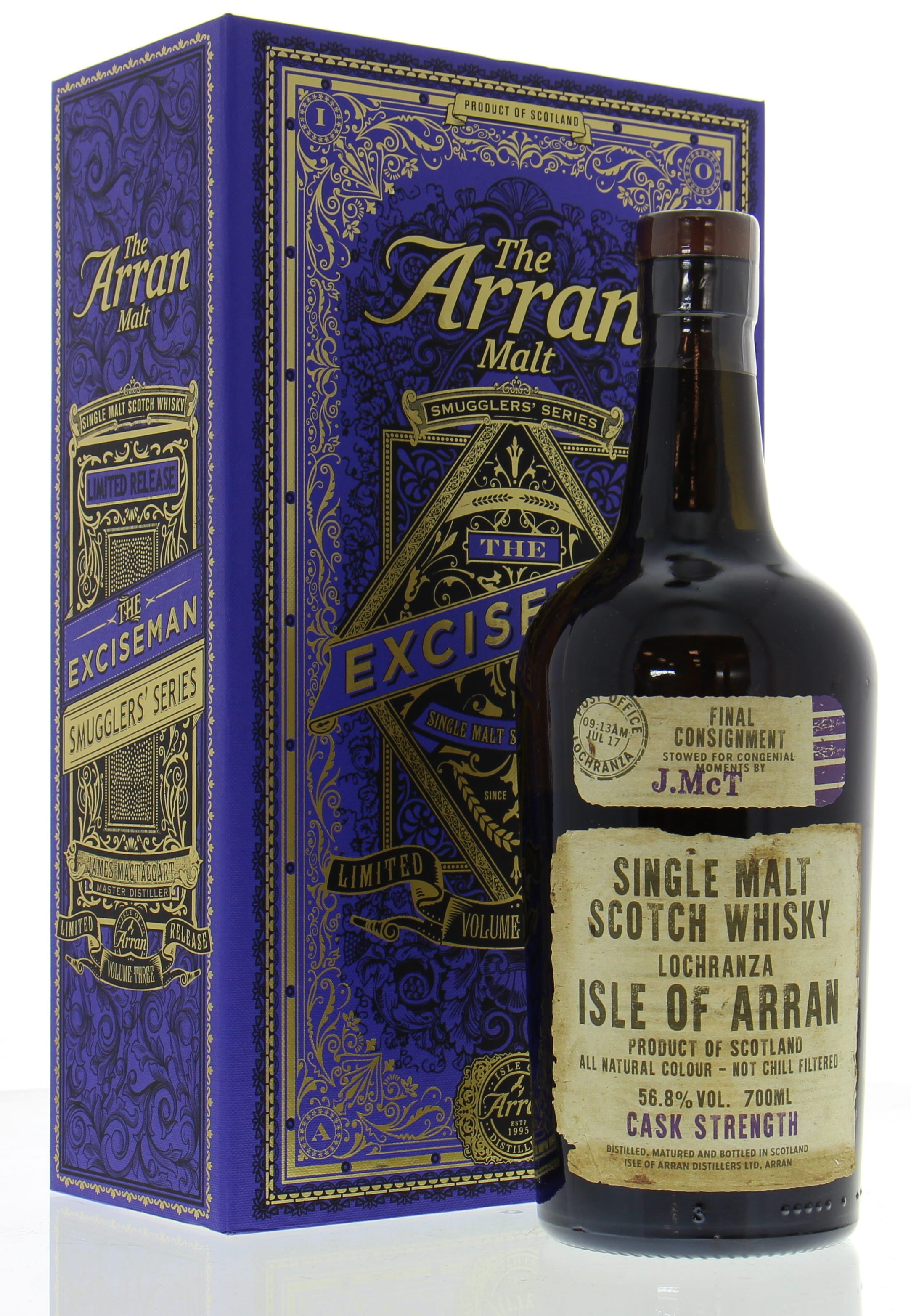 Arran - The Exciseman Smugglers‘ Series No 3 56.8% NV In Original Container