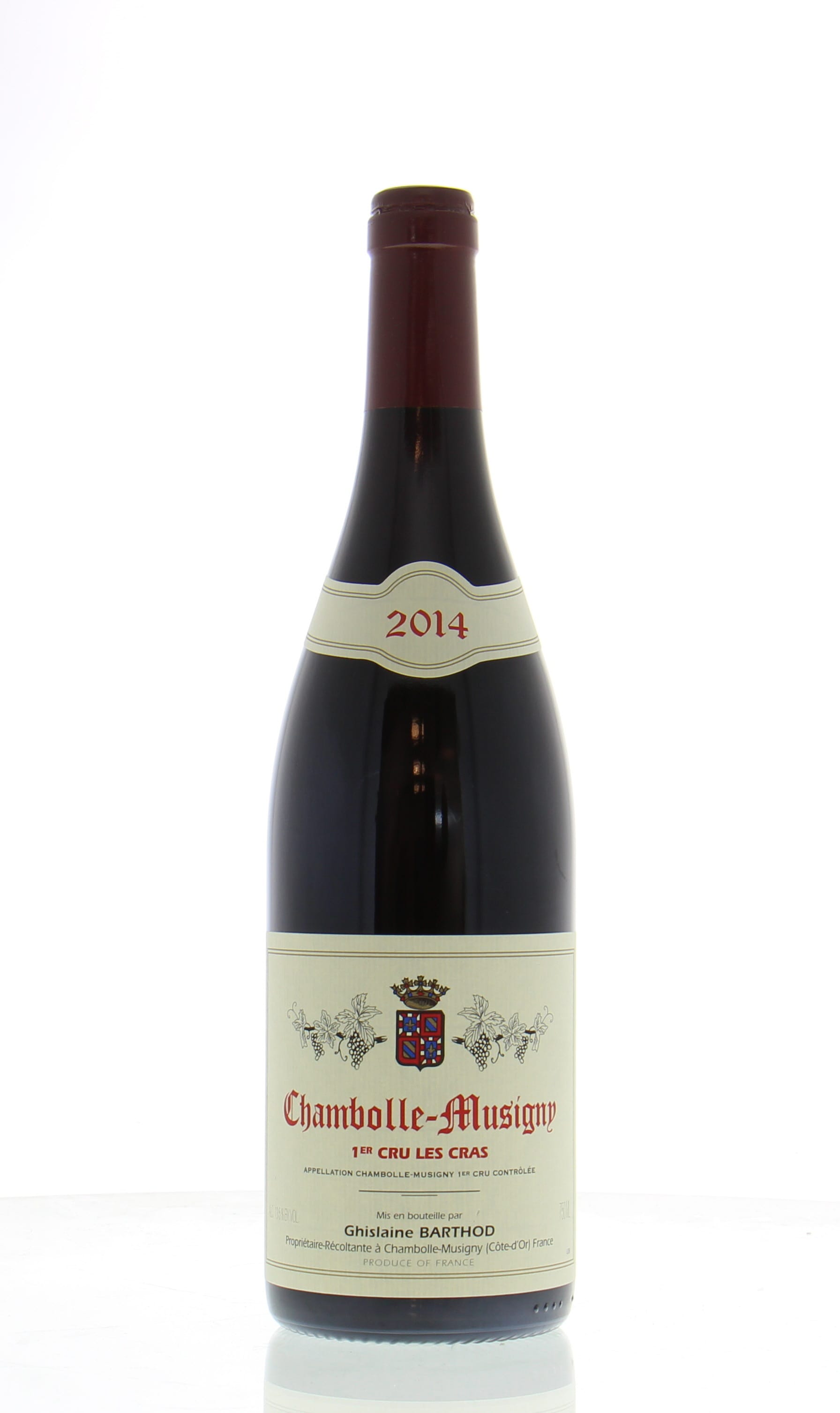 Ghislaine Barthod - Chambolle Musigny les Cras 2014 Perfect