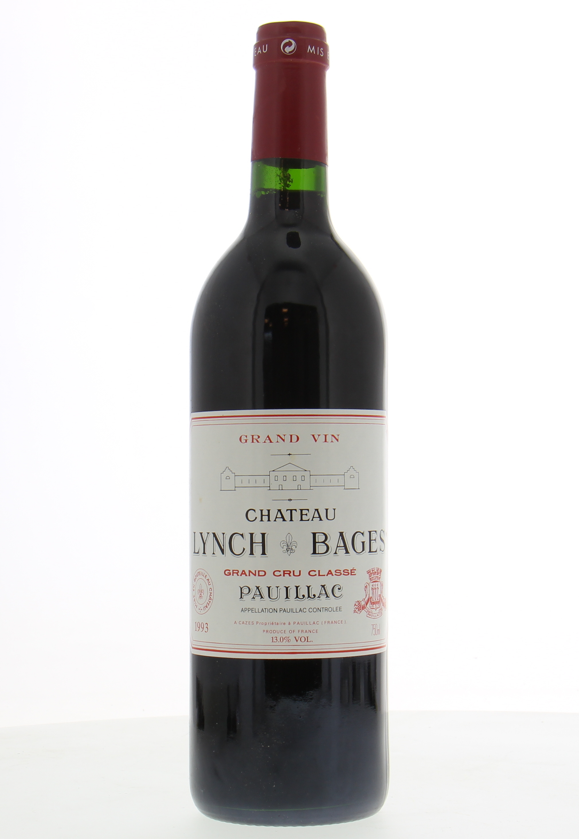 Chateau Lynch Bages - Chateau Lynch Bages 1993 Perfect